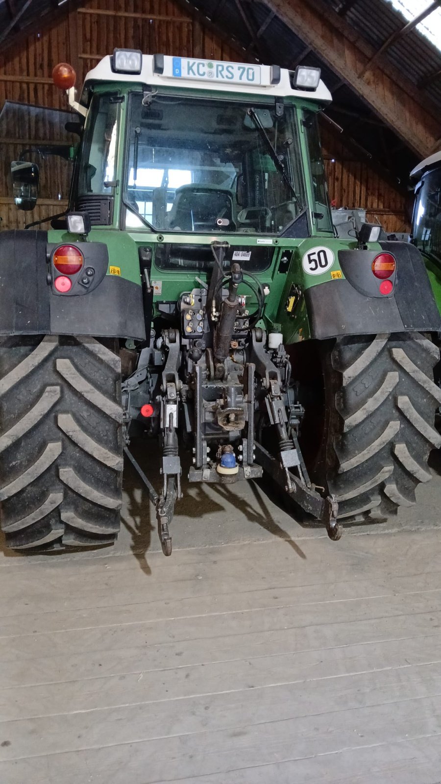 Traktor Türe ait Fendt 415, Gebrauchtmaschine içinde Weißenbrunn (resim 2)