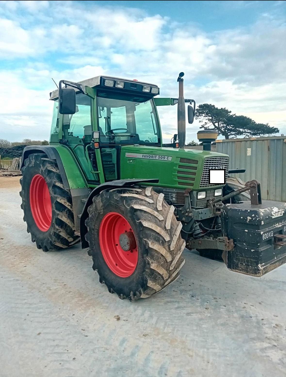 Traktor des Typs Fendt 509c, Gebrauchtmaschine in Bevern (Bild 1)