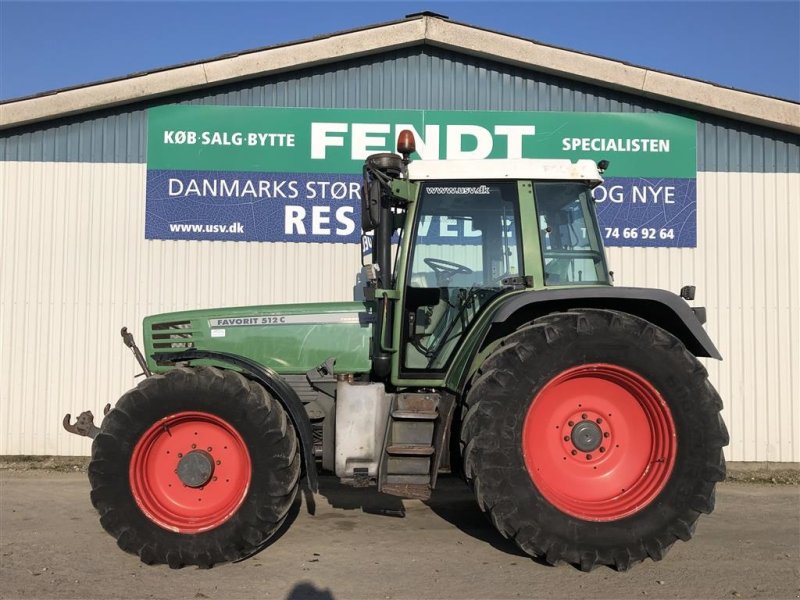 Traktor du type Fendt 512 C Favorit Luftbremser + Front PTO, Gebrauchtmaschine en Rødekro (Photo 1)