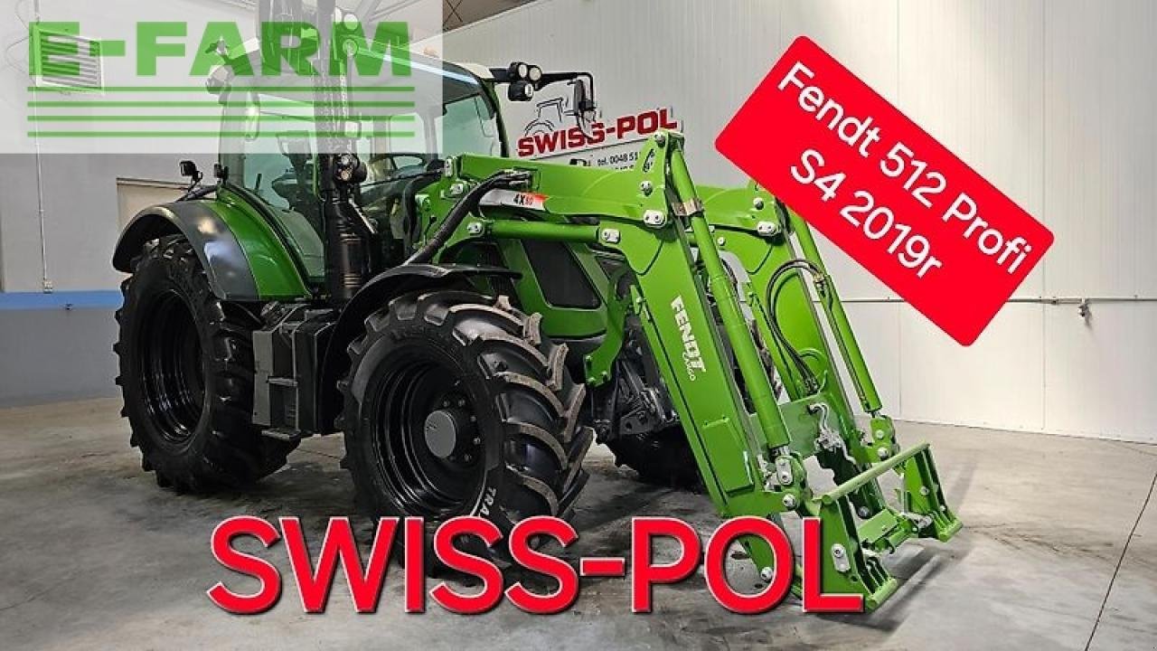 Traktor του τύπου Fendt 512 profi s4 vario tms Profi, Gebrauchtmaschine σε MORDY (Φωτογραφία 1)