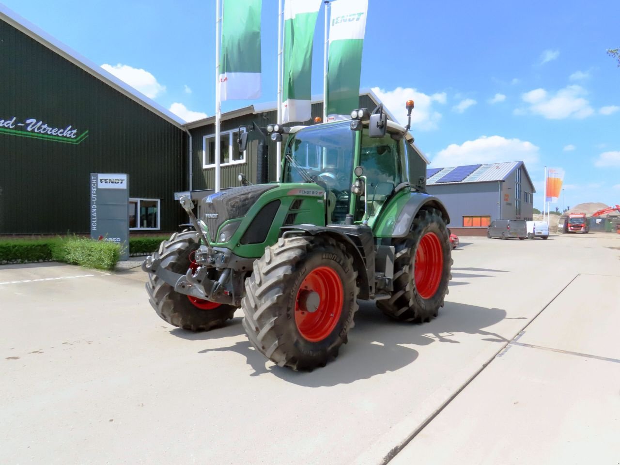 Traktor du type Fendt 512 SCR Power, Gebrauchtmaschine en Montfoort (Photo 4)