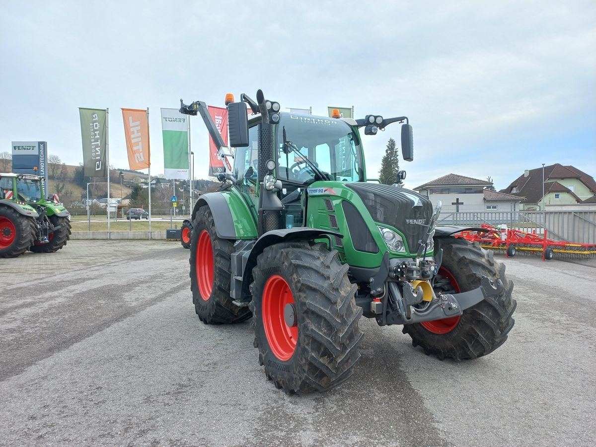 Traktor Türe ait Fendt 512 Vario, Gebrauchtmaschine içinde Saxen (resim 18)