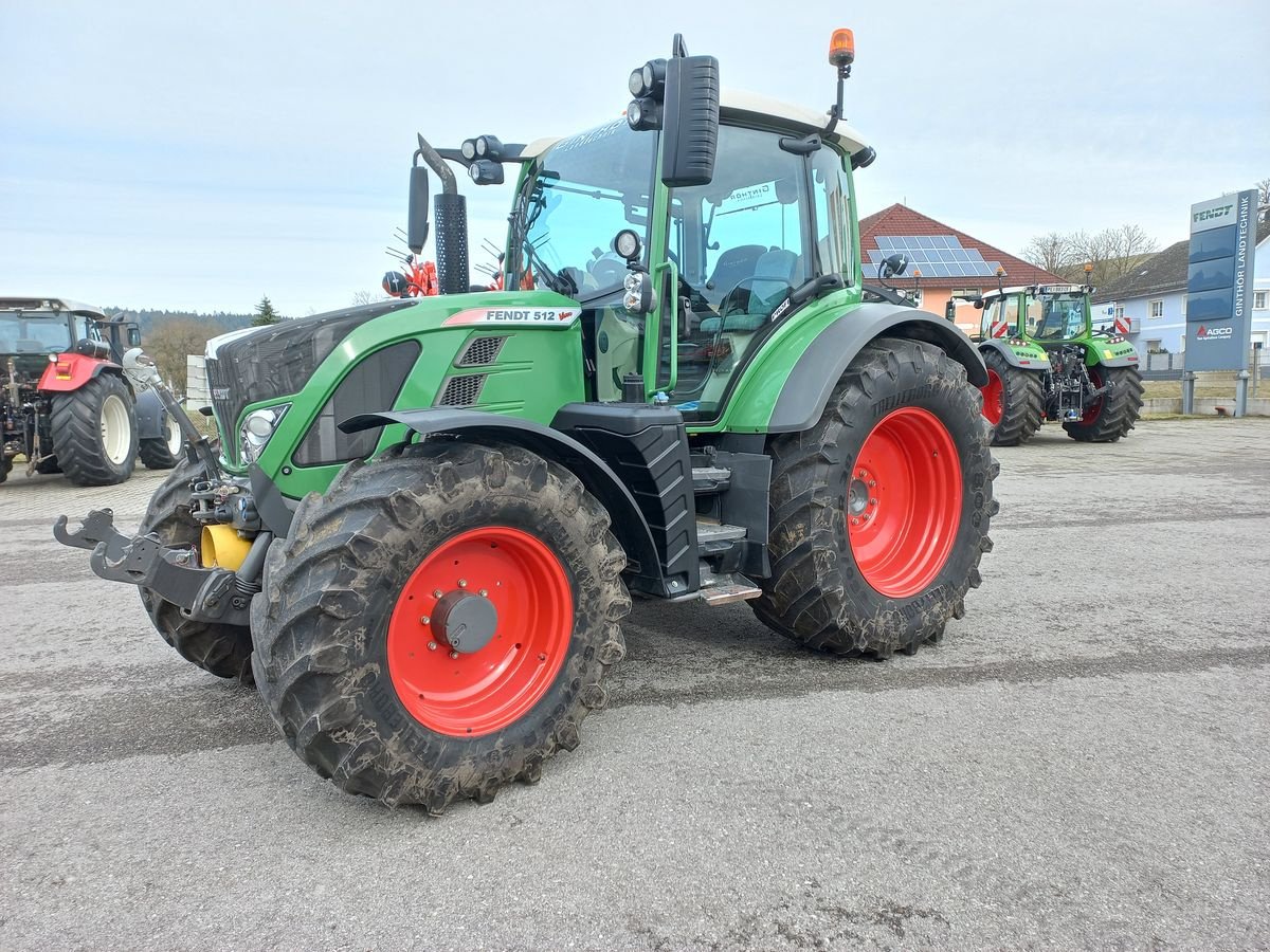 Traktor Türe ait Fendt 512 Vario, Gebrauchtmaschine içinde Saxen (resim 1)