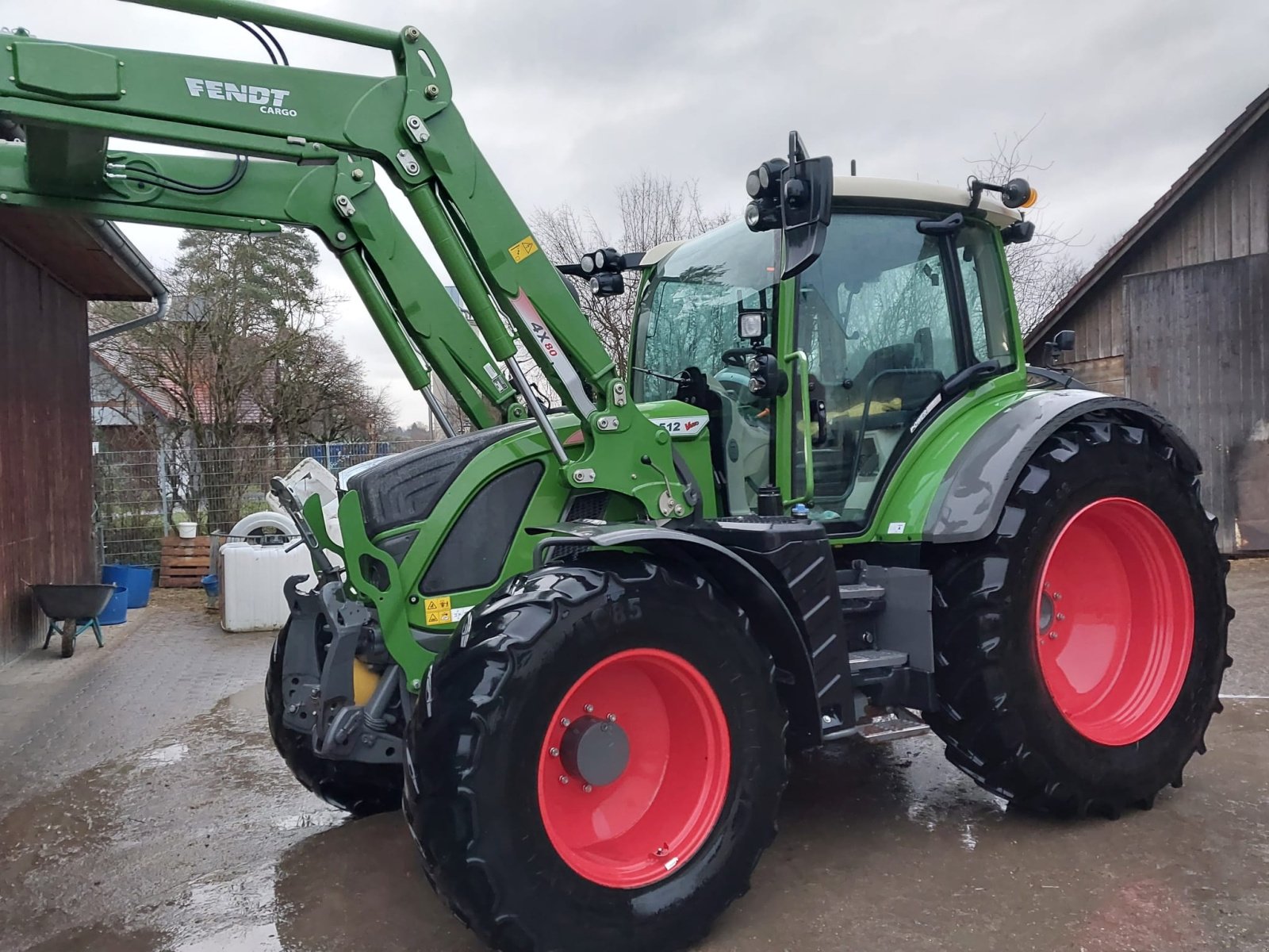 Traktor za tip Fendt 512, Gebrauchtmaschine u Affing  (Slika 1)