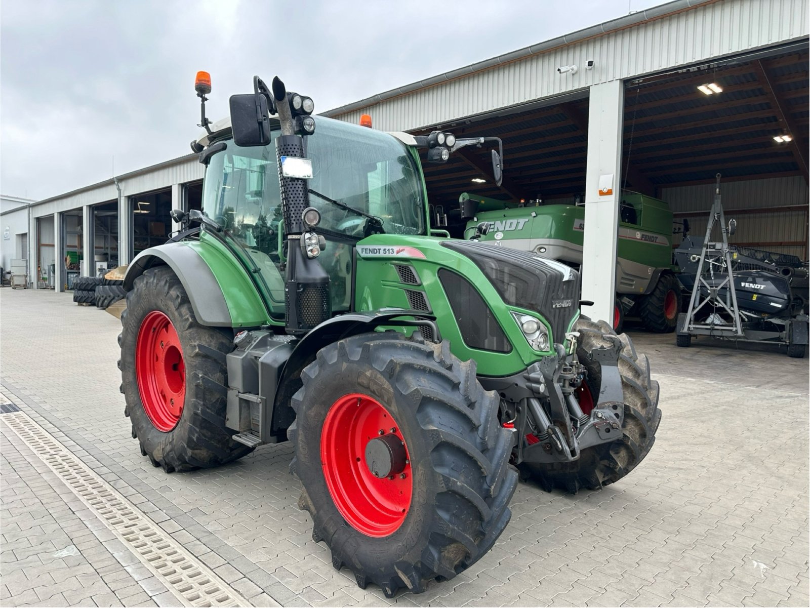 Traktor Türe ait Fendt 513 Profi, Gebrauchtmaschine içinde Bad Oldesloe (resim 1)