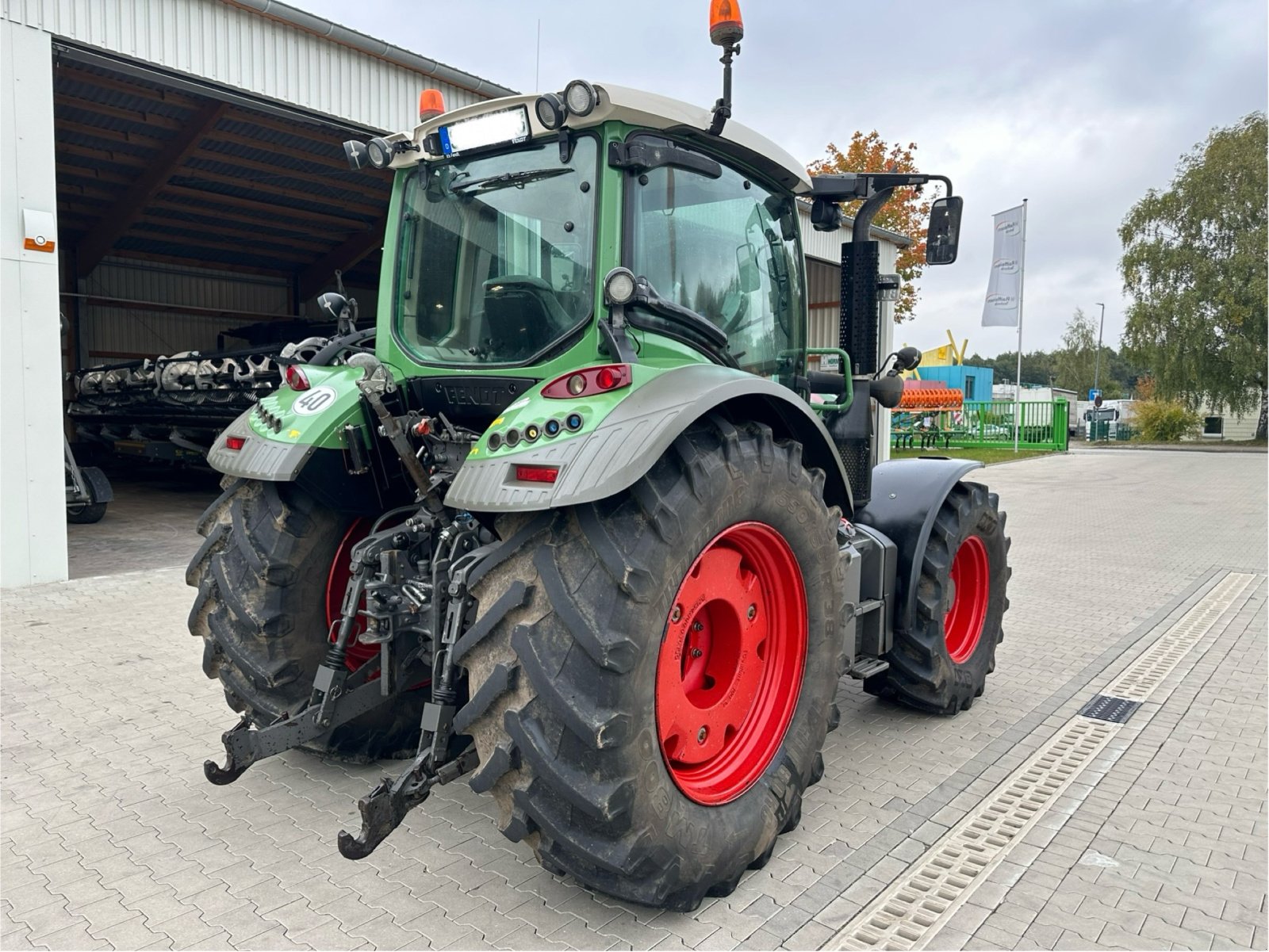 Traktor Türe ait Fendt 513 Profi, Gebrauchtmaschine içinde Bad Oldesloe (resim 3)