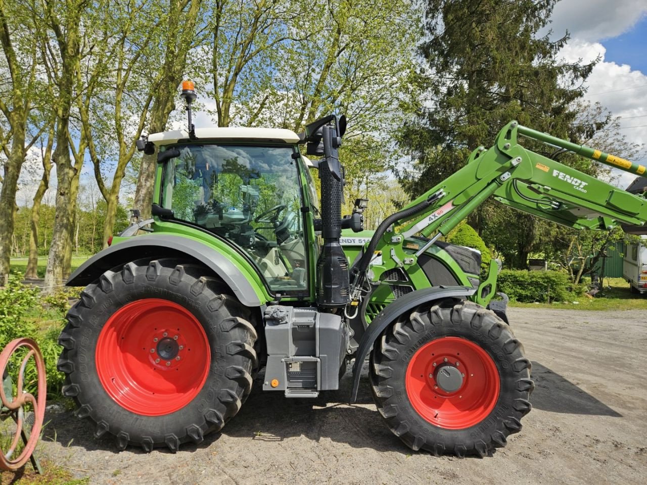 Traktor Türe ait Fendt 514 1900h Cargo frontlader 516, Gebrauchtmaschine içinde Bergen op Zoom (resim 8)