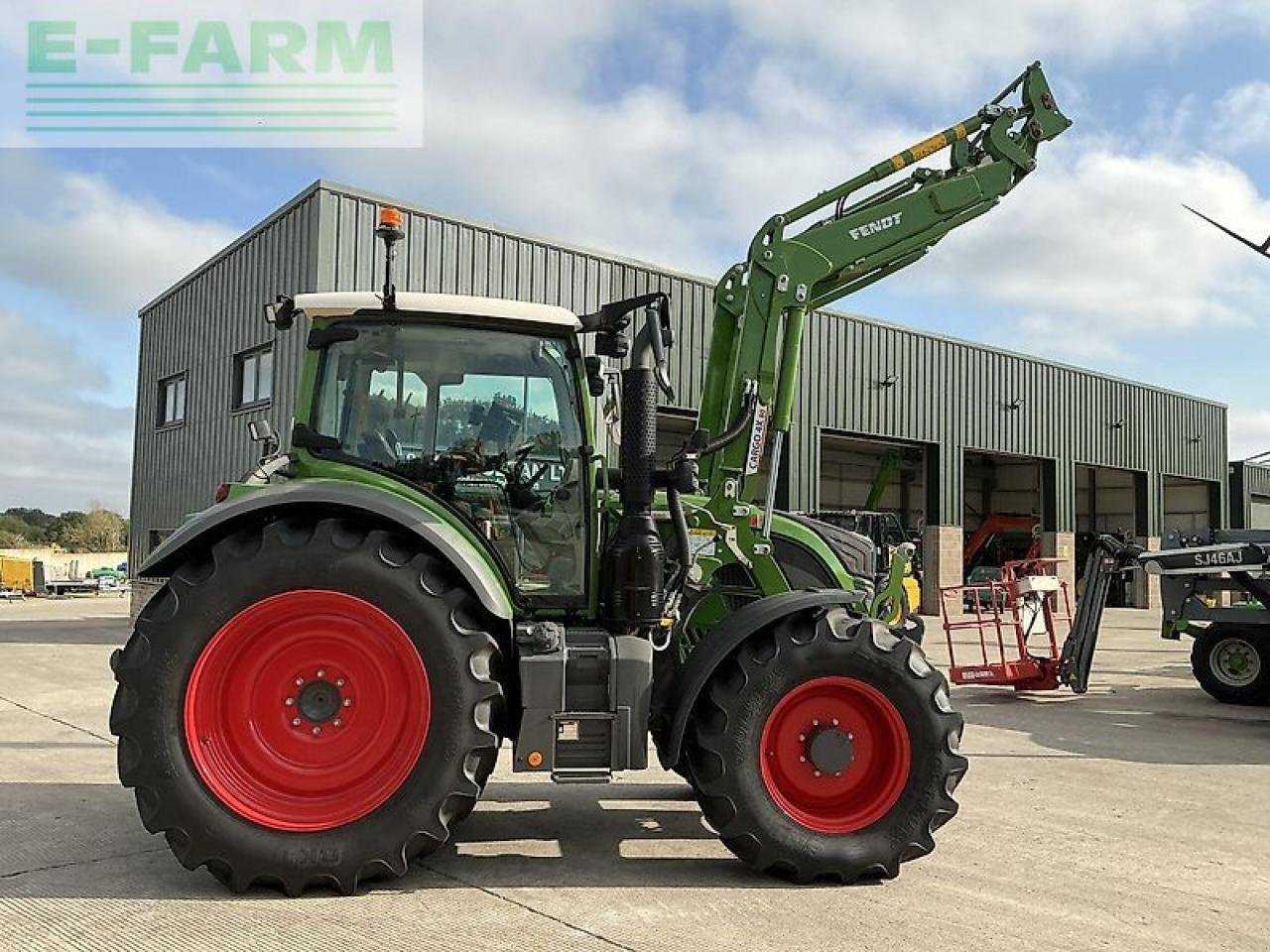 Traktor Türe ait Fendt 514 power tractor (st20410), Gebrauchtmaschine içinde SHAFTESBURY (resim 1)