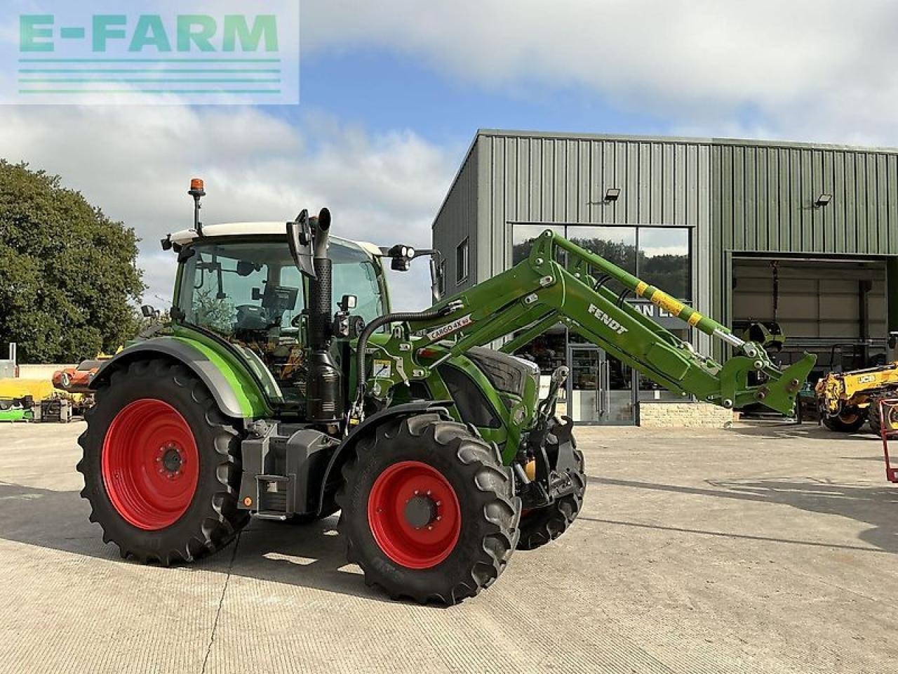 Traktor типа Fendt 514 power tractor (st20410), Gebrauchtmaschine в SHAFTESBURY (Фотография 2)