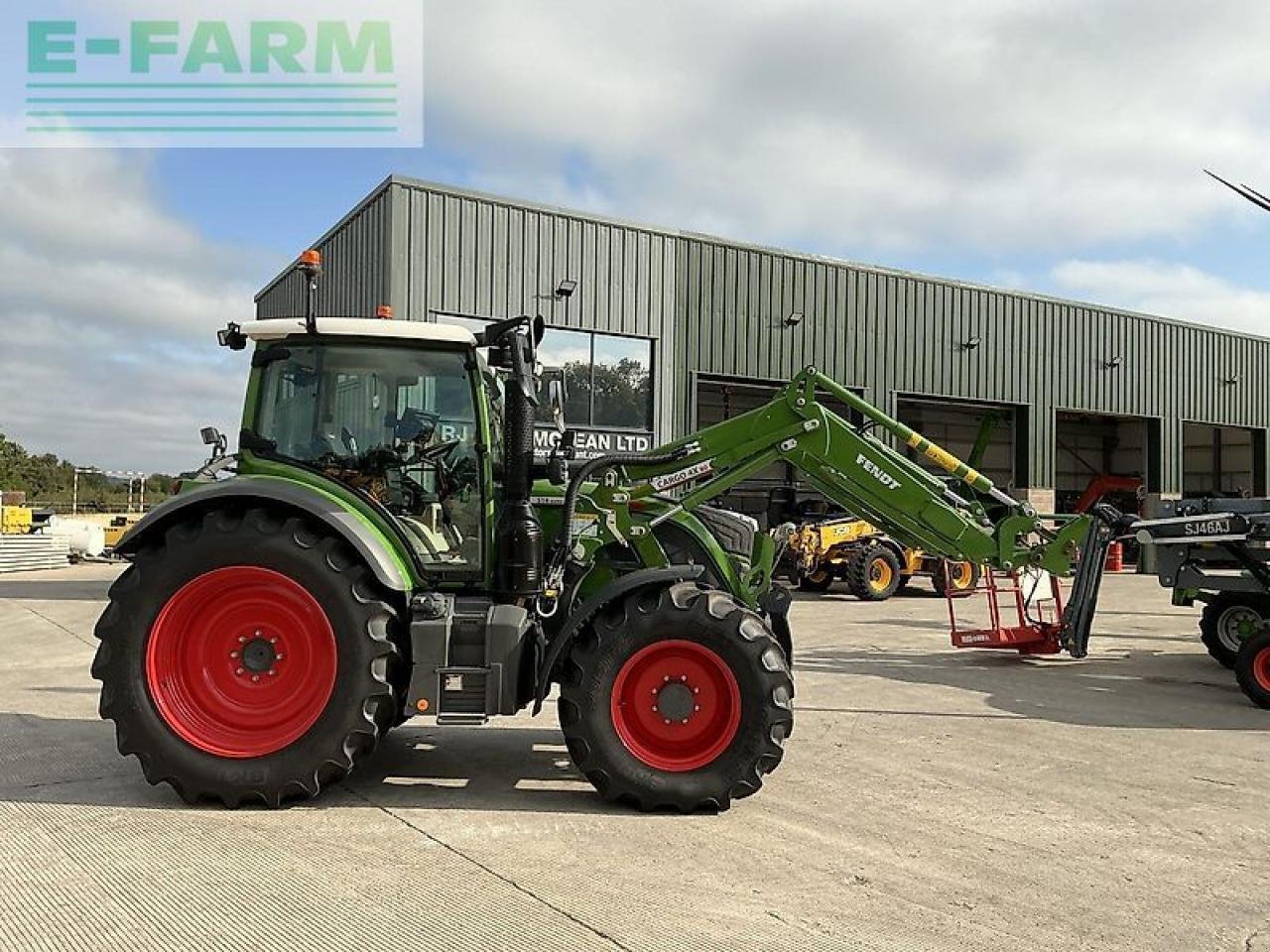 Traktor des Typs Fendt 514 power tractor (st20410), Gebrauchtmaschine in SHAFTESBURY (Bild 3)