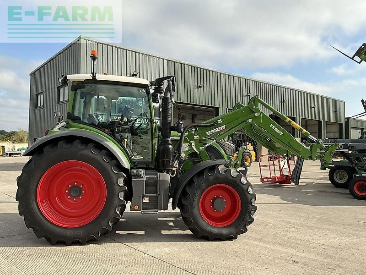 Traktor Türe ait Fendt 514 power tractor (st20410), Gebrauchtmaschine içinde SHAFTESBURY (resim 4)