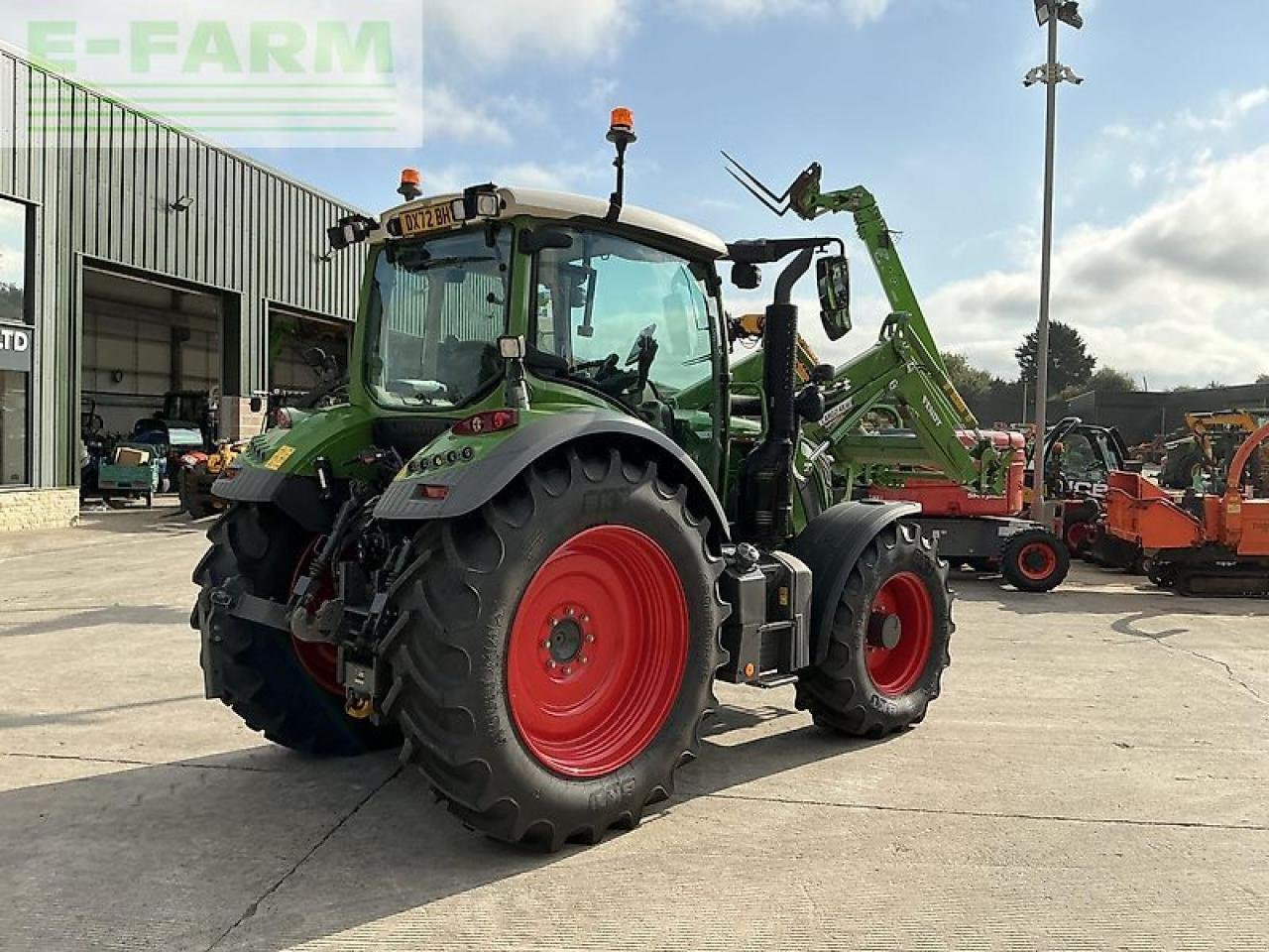 Traktor za tip Fendt 514 power tractor (st20410), Gebrauchtmaschine u SHAFTESBURY (Slika 5)