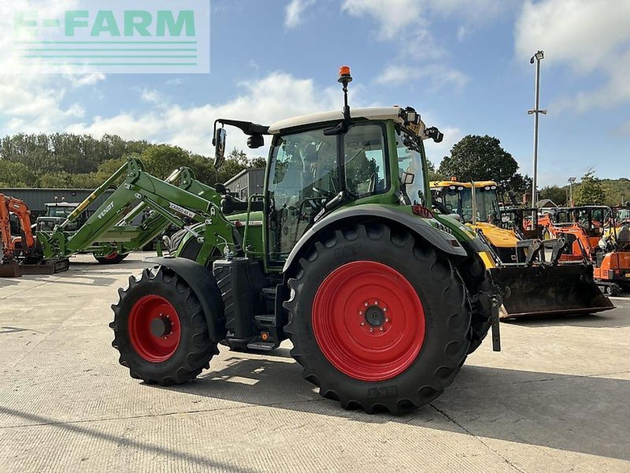 Traktor Türe ait Fendt 514 power tractor (st20410), Gebrauchtmaschine içinde SHAFTESBURY (resim 7)