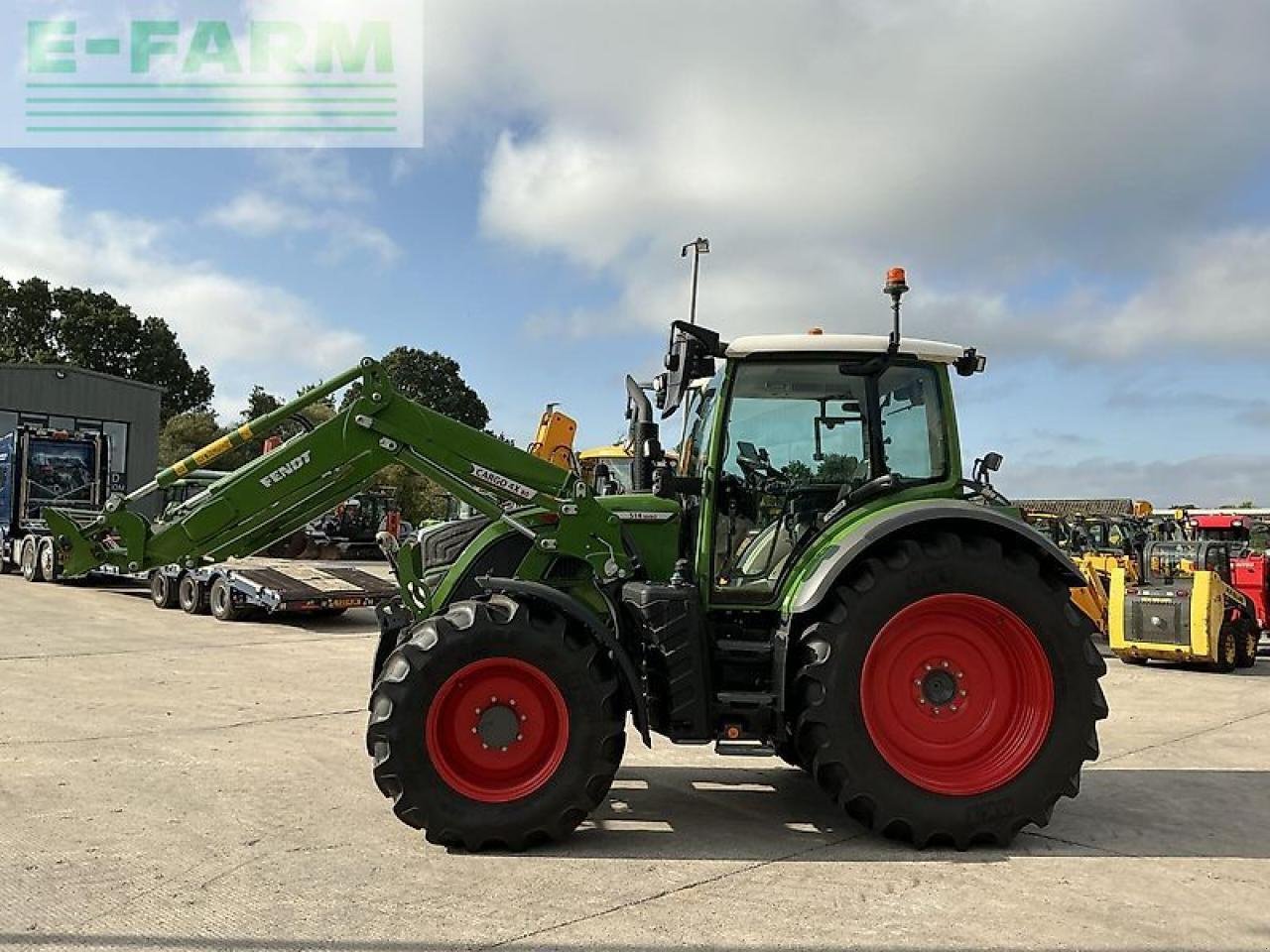 Traktor tipa Fendt 514 power tractor (st20410), Gebrauchtmaschine u SHAFTESBURY (Slika 8)