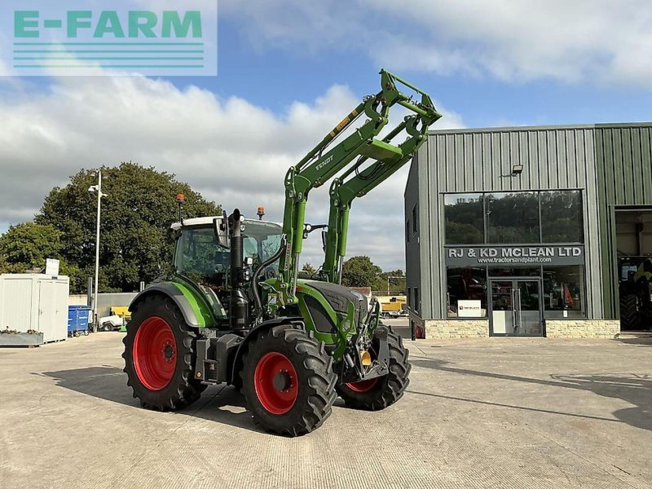 Traktor del tipo Fendt 514 power tractor (st20410), Gebrauchtmaschine en SHAFTESBURY (Imagen 14)