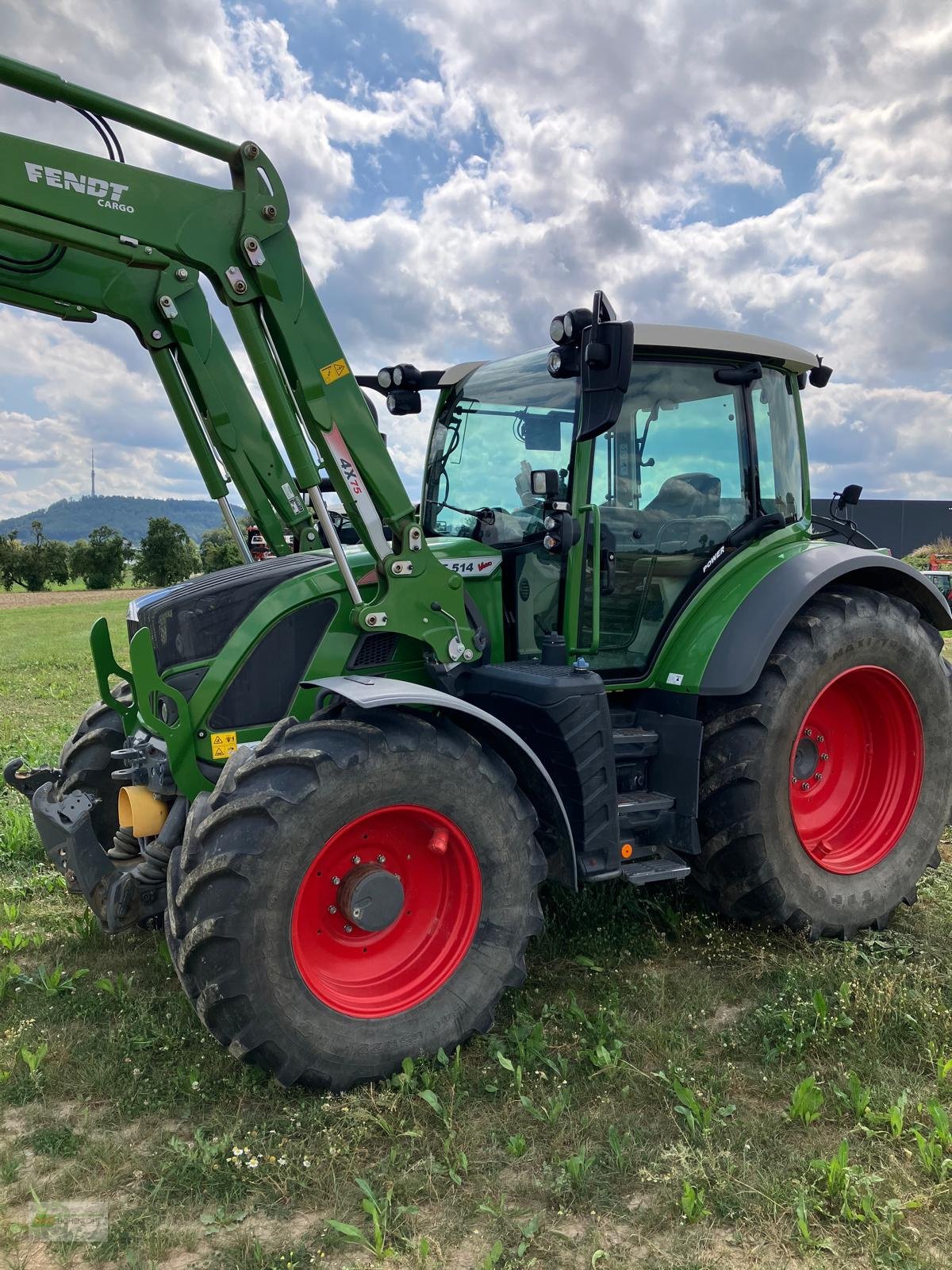 Traktor des Typs Fendt 514 SCR Power, Gebrauchtmaschine in Waldenburg (Bild 1)