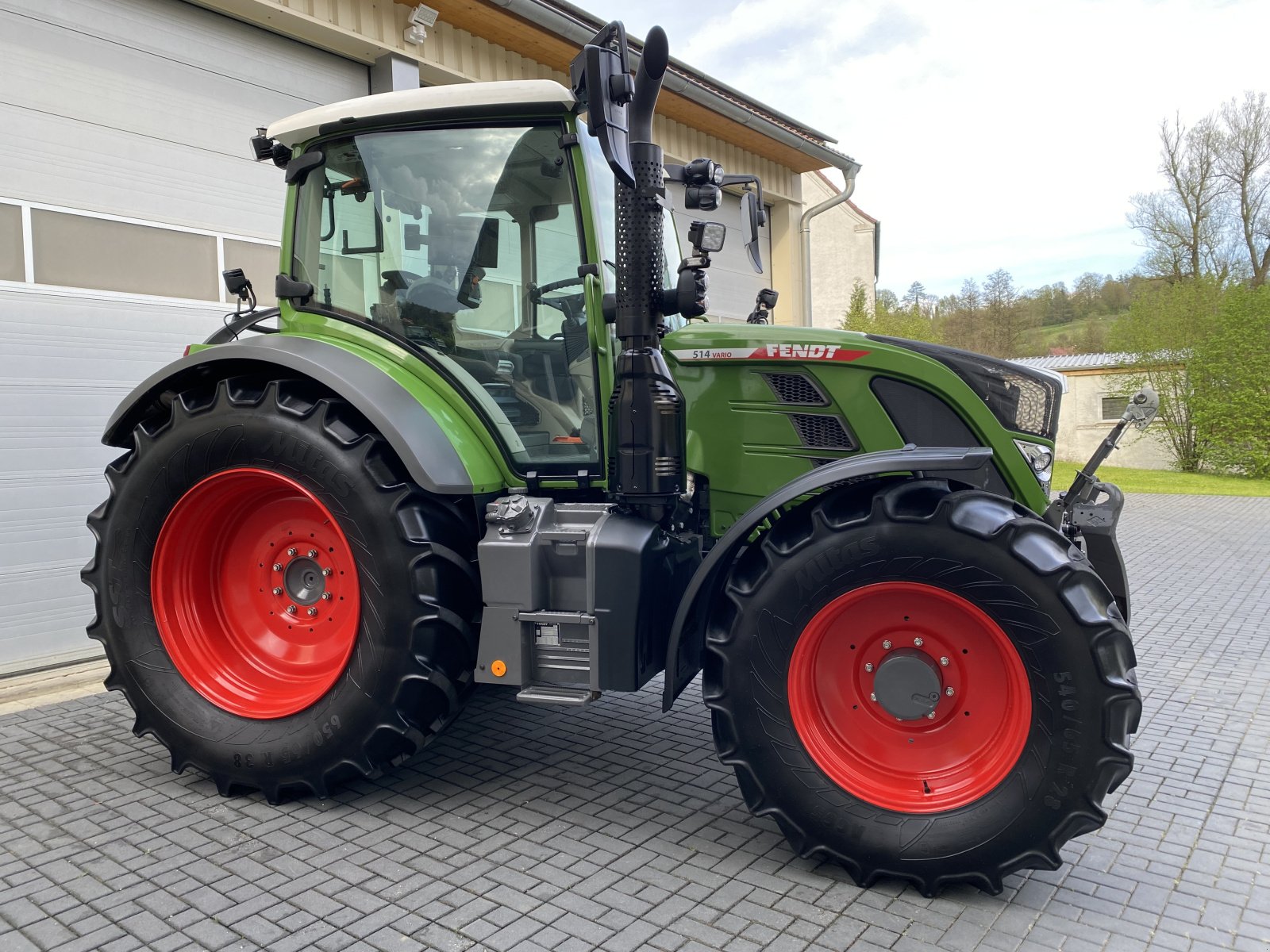 Traktor del tipo Fendt 514 Vario Gen.3 Power+ Setting2 mit RTK, LED, Infotainment ... ähnlich 516 Profiplus Profi+, Gebrauchtmaschine en Weigendorf (Imagen 7)