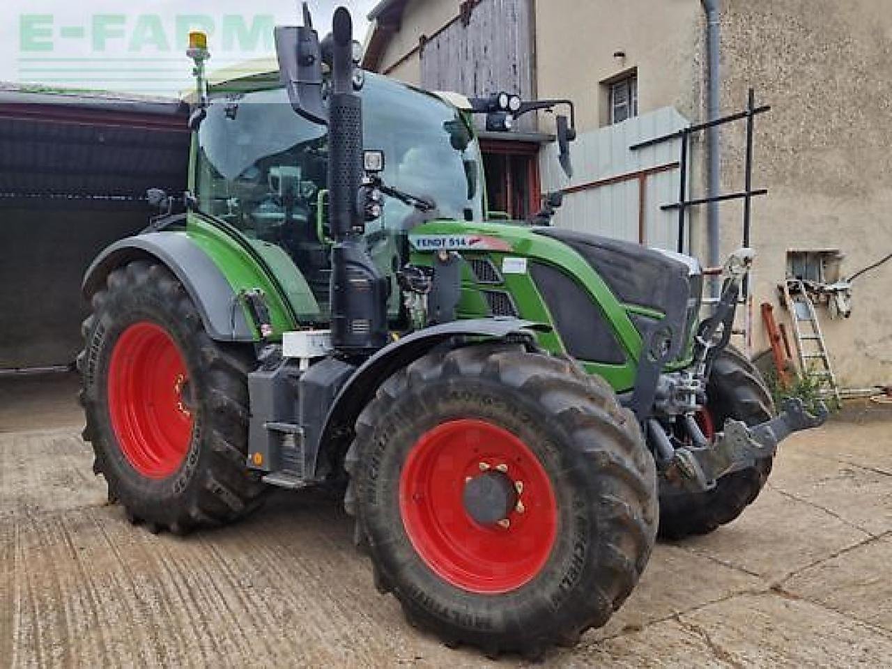 Traktor Türe ait Fendt 514 vario power Power, Gebrauchtmaschine içinde MONFERRAN (resim 2)