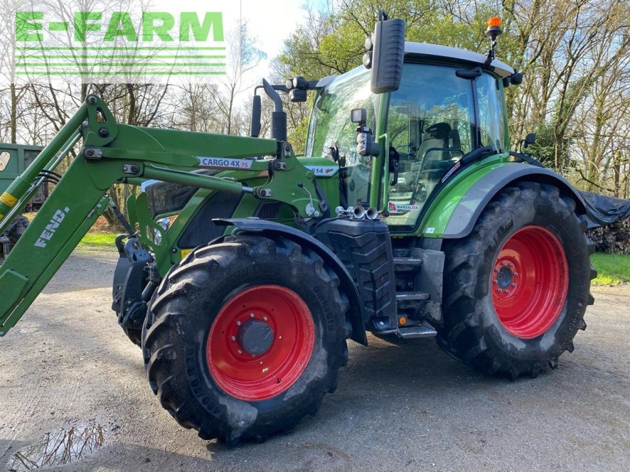 Traktor tipa Fendt 514 vario profi + . autoguidage (destockage), Gebrauchtmaschine u Ytrac (Slika 1)