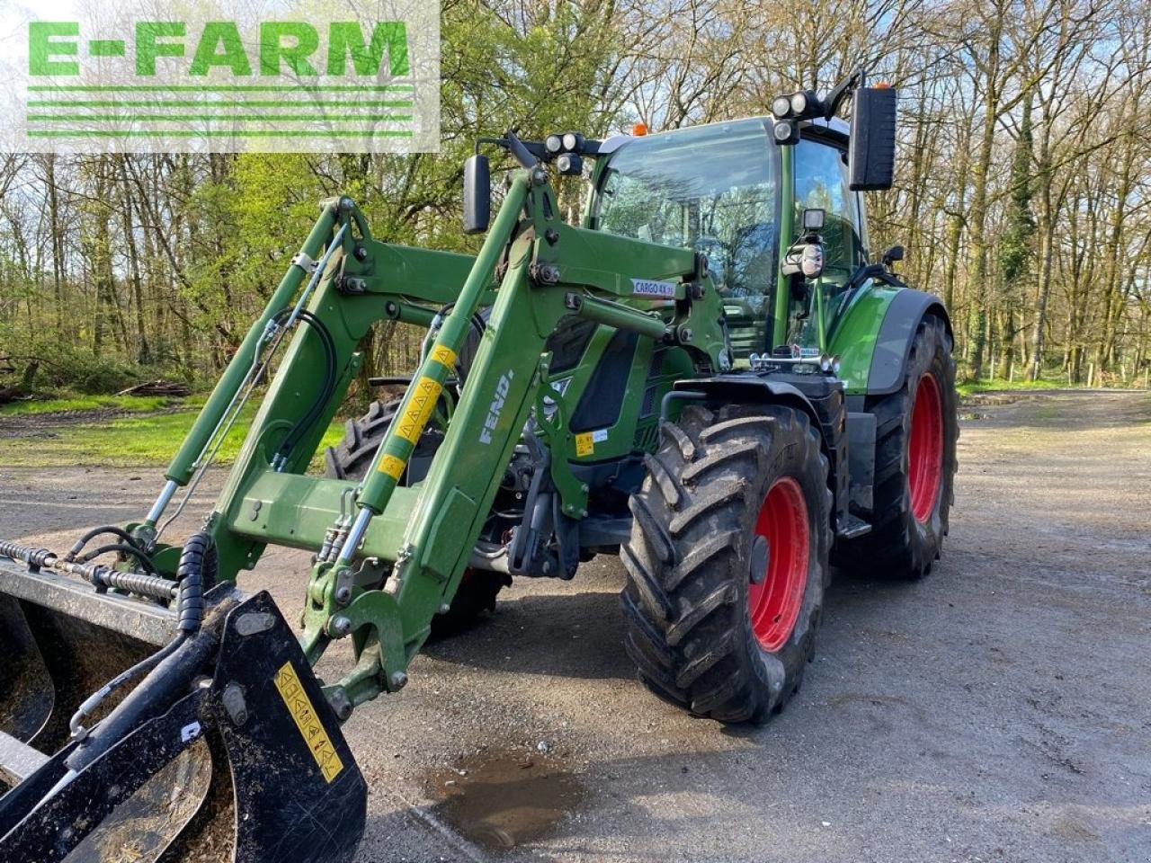 Traktor del tipo Fendt 514 vario profi + . autoguidage (destockage), Gebrauchtmaschine In Ytrac (Immagine 2)