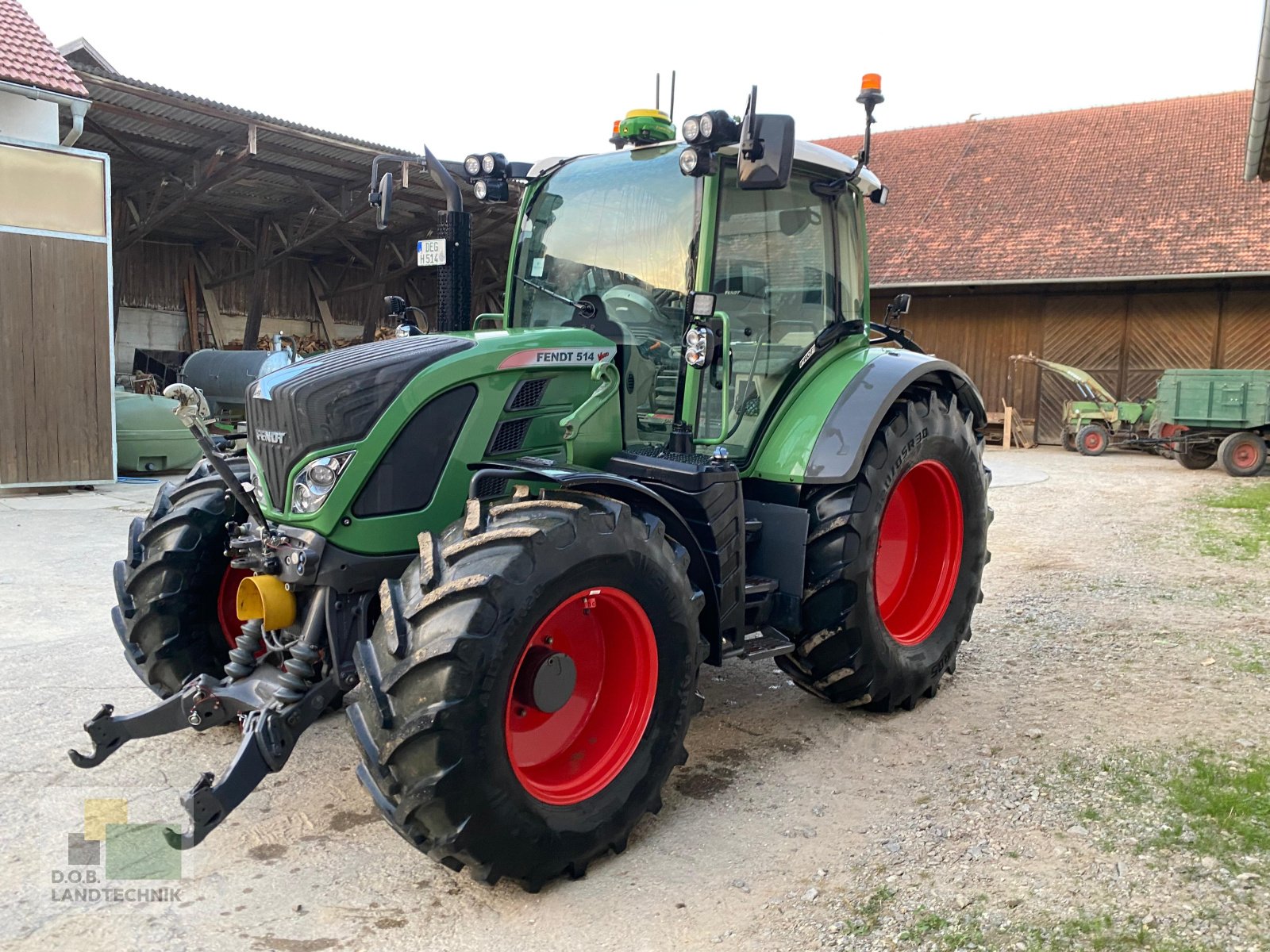 Traktor van het type Fendt 514 Vario Profi, Gebrauchtmaschine in Regensburg (Foto 3)