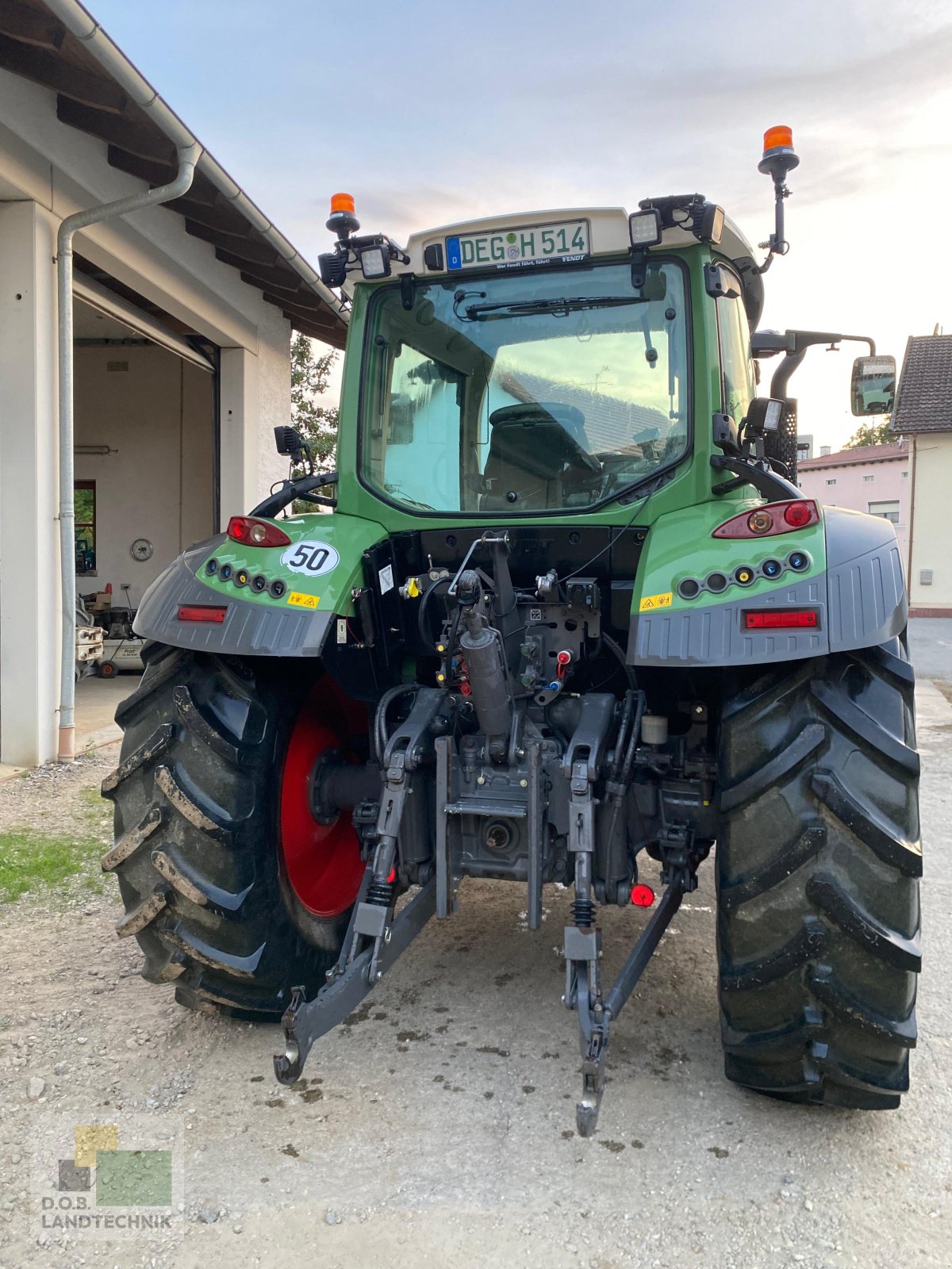 Traktor Türe ait Fendt 514 Vario Profi, Gebrauchtmaschine içinde Regensburg (resim 9)