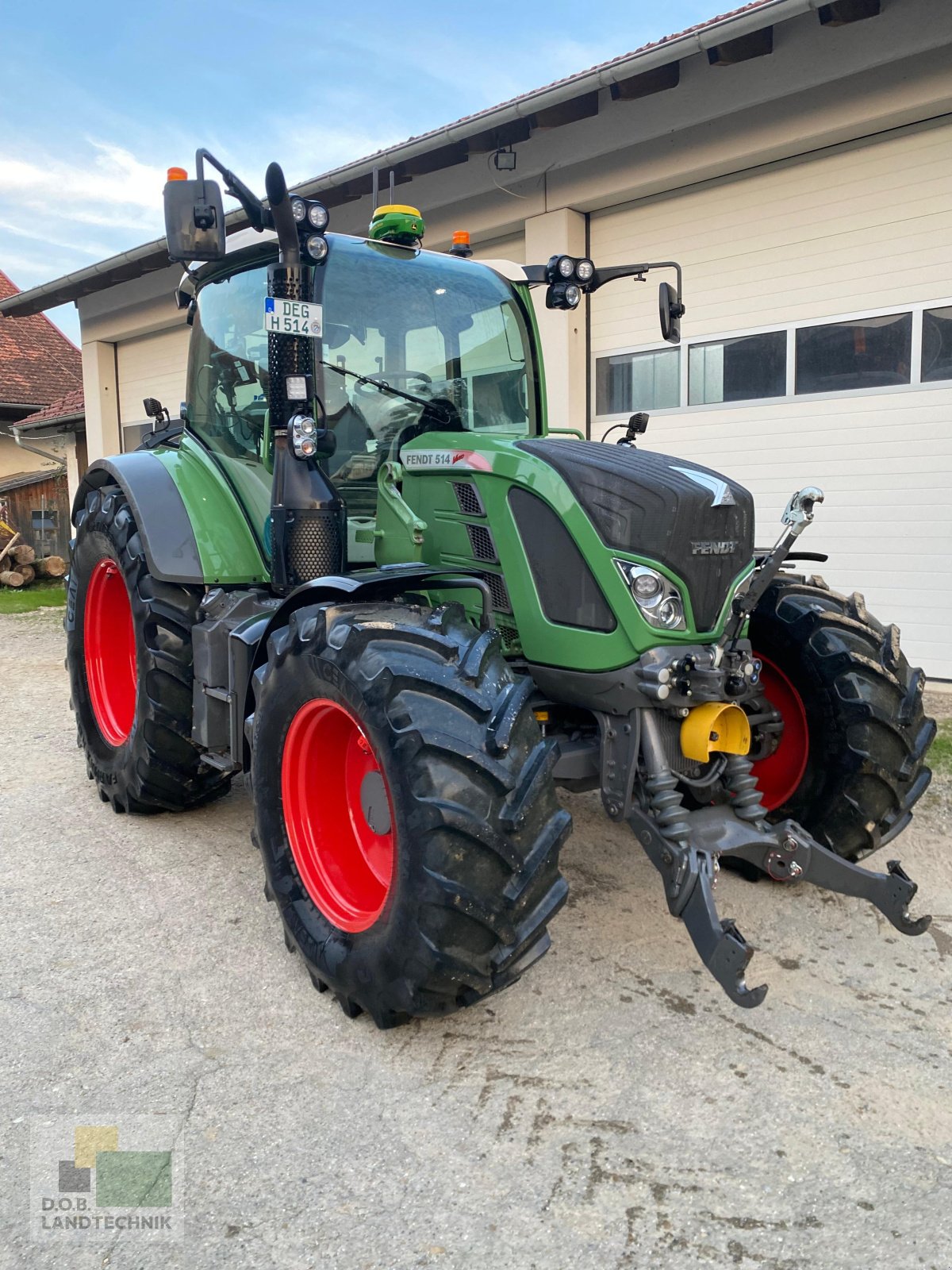 Traktor van het type Fendt 514 Vario Profi, Gebrauchtmaschine in Regensburg (Foto 11)