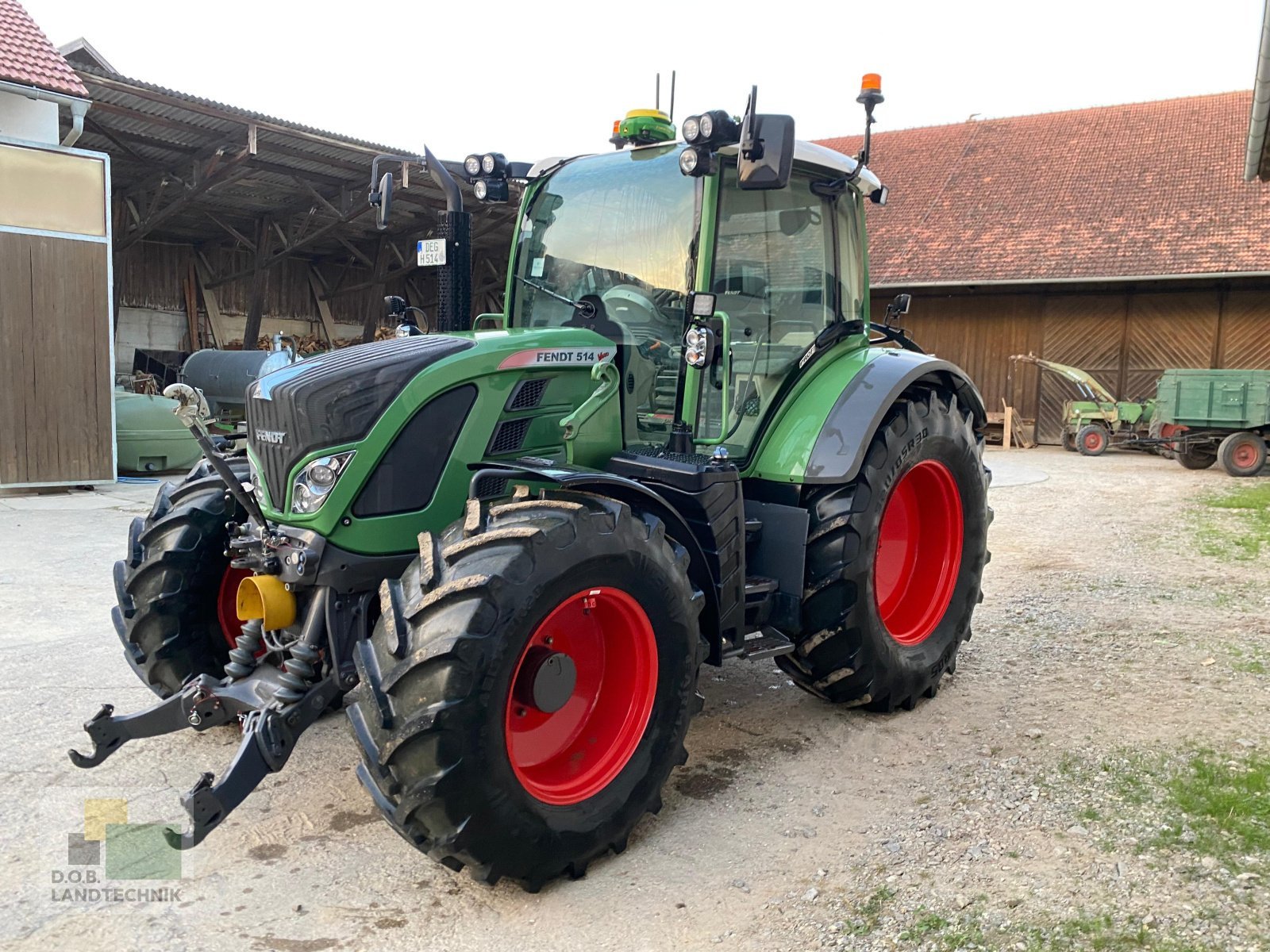 Traktor Türe ait Fendt 514 Vario Profi, Gebrauchtmaschine içinde Regensburg (resim 3)