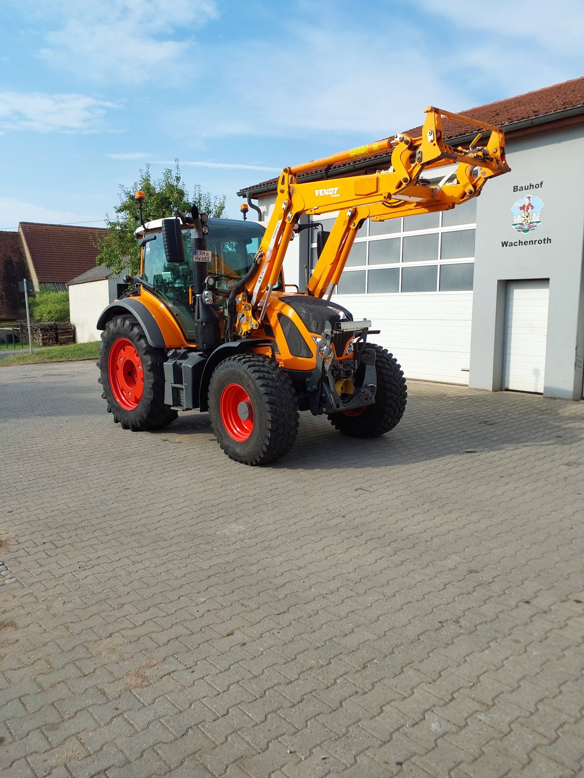 Traktor des Typs Fendt 514 Vario Profi, Gebrauchtmaschine in Wachenroth (Bild 1)