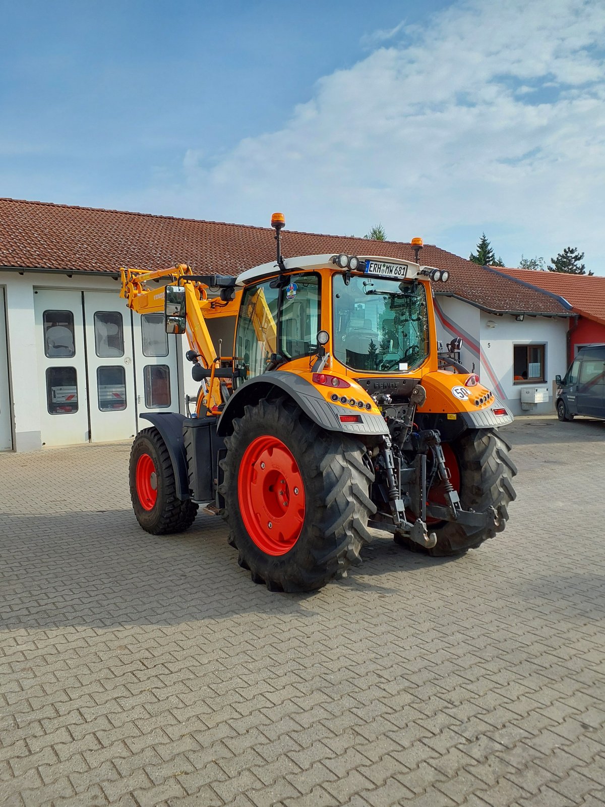 Traktor des Typs Fendt 514 Vario Profi, Gebrauchtmaschine in Wachenroth (Bild 5)