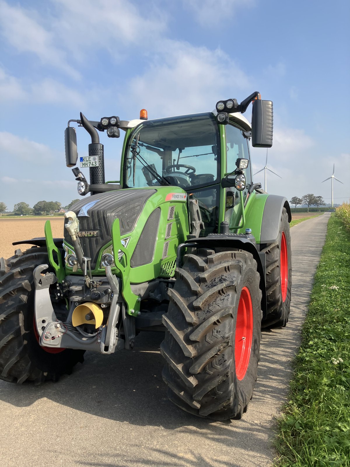 Traktor del tipo Fendt 514 Vario ProfiPlus, Gebrauchtmaschine In Kerken (Immagine 3)