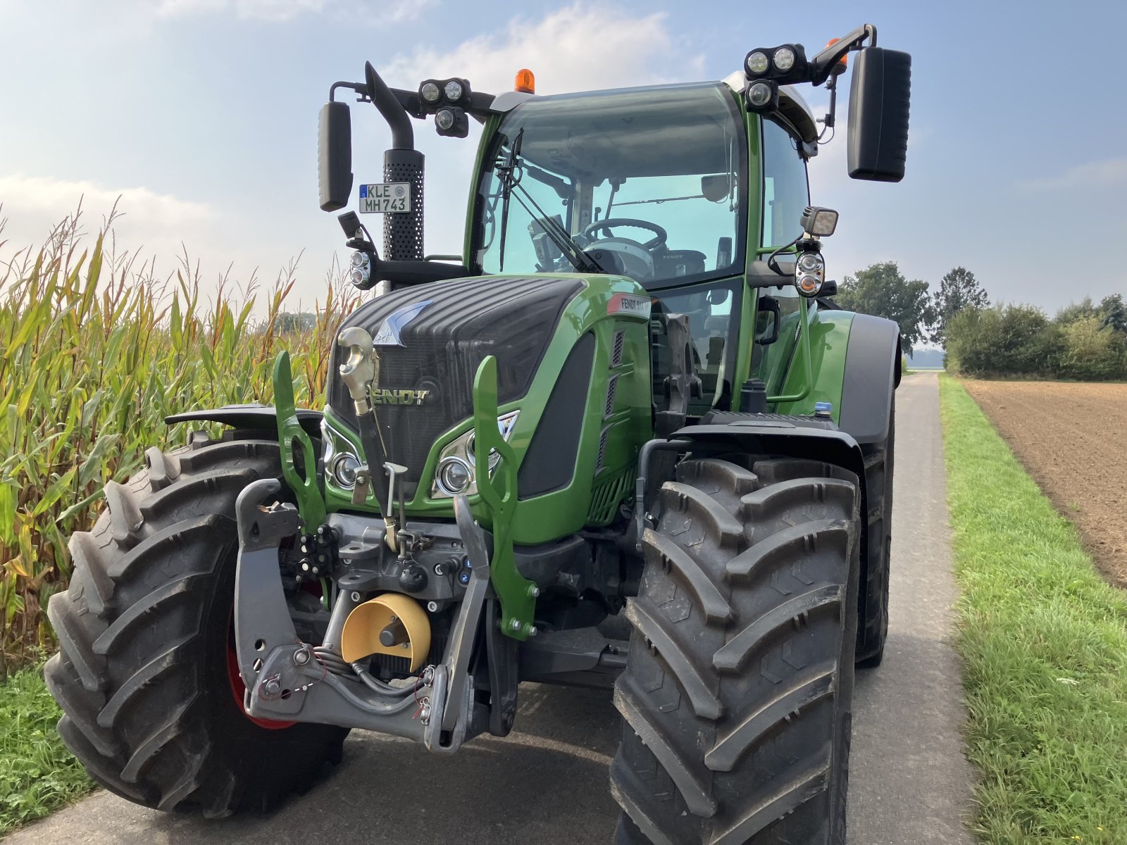 Traktor del tipo Fendt 514 Vario ProfiPlus, Gebrauchtmaschine In Kerken (Immagine 8)