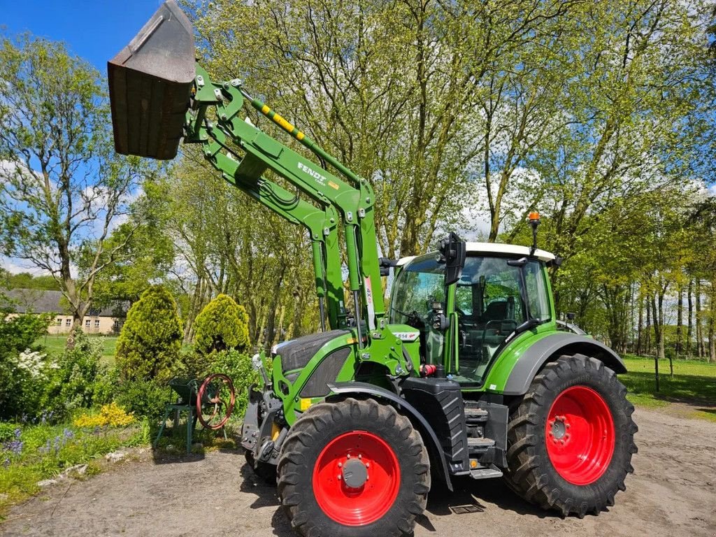 Traktor des Typs Fendt 514 Vario S4 1900h met Cargo 4X80 frontlader FZW, Gebrauchtmaschine in Bergen op Zoom (Bild 5)