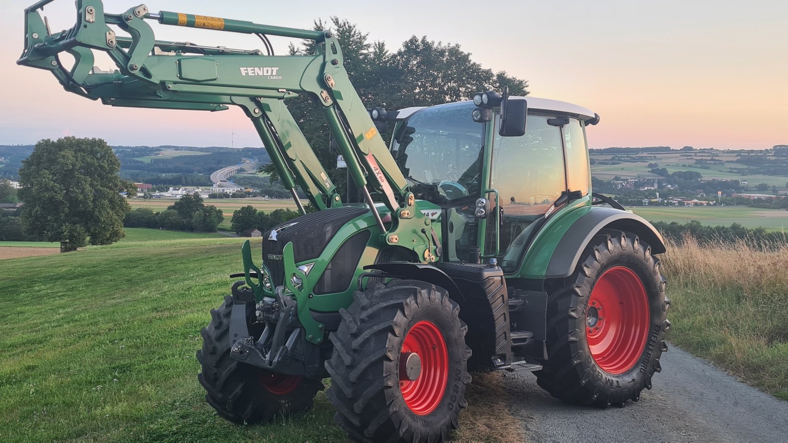 Traktor tipa Fendt 514 Vario SCR Profi, Gebrauchtmaschine u Himmelkron (Slika 1)