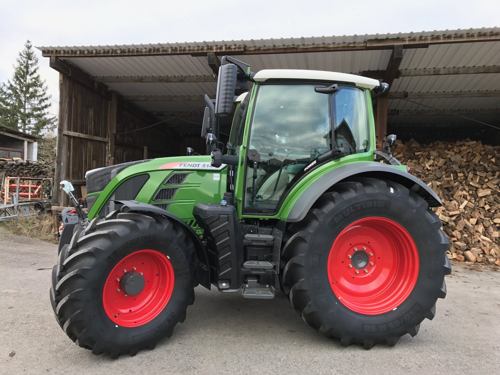 Traktor Türe ait Fendt 514 Vario, Gebrauchtmaschine içinde Bad Königshofen (resim 1)