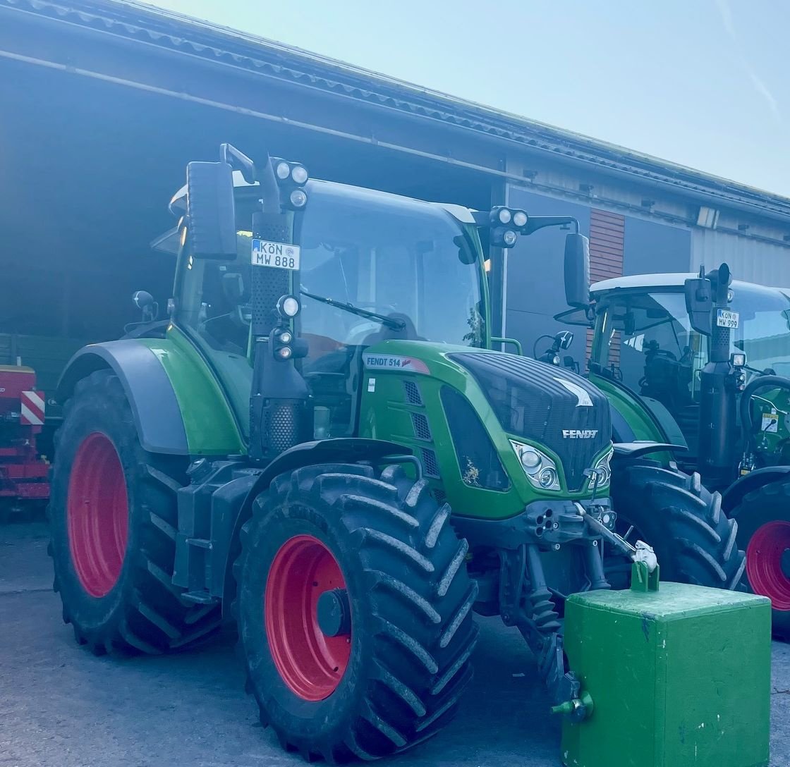 Traktor Türe ait Fendt 514 Vario, Gebrauchtmaschine içinde Bad Königshofen (resim 3)