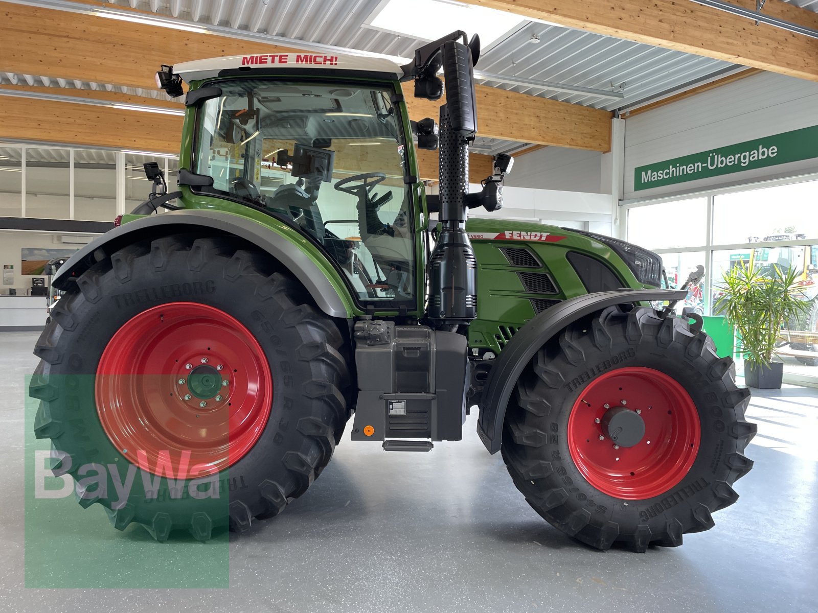 Traktor Türe ait Fendt 516 Gen3 Profi Plus 2 *Miete ab 204€/Tag*, Mietmaschine içinde Bamberg (resim 5)