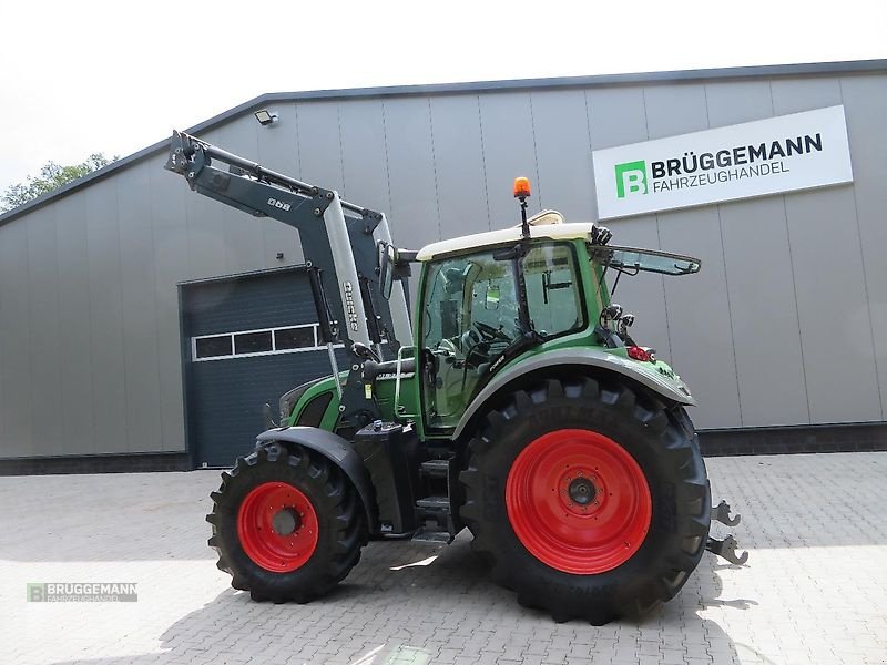 Traktor Türe ait Fendt 516 mit FKH+ Quicke Industriefrontlader, Gebrauchtmaschine içinde Meppen (resim 21)