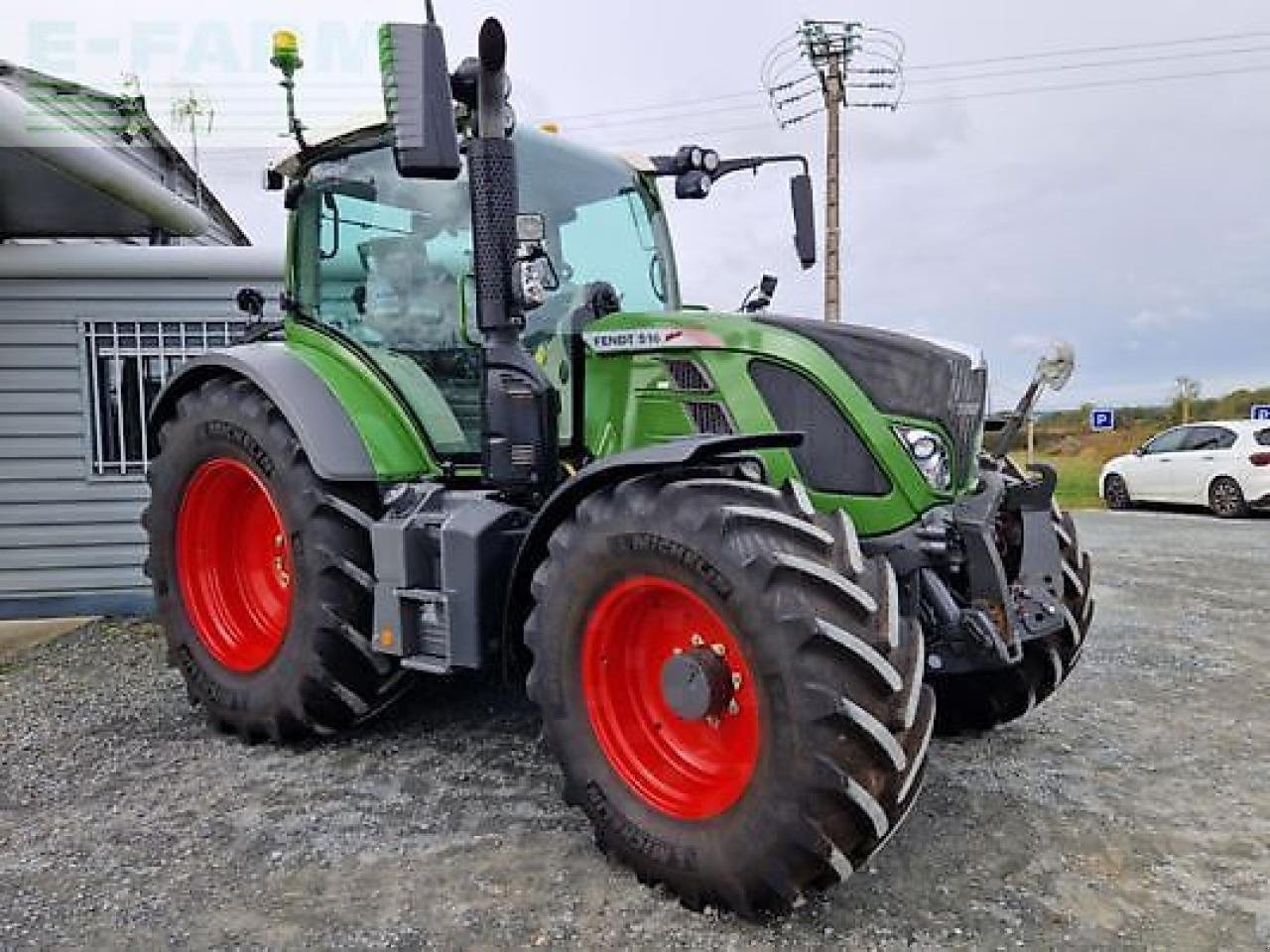 Traktor Türe ait Fendt 516 profi plus s4, Gebrauchtmaschine içinde MONFERRAN (resim 1)