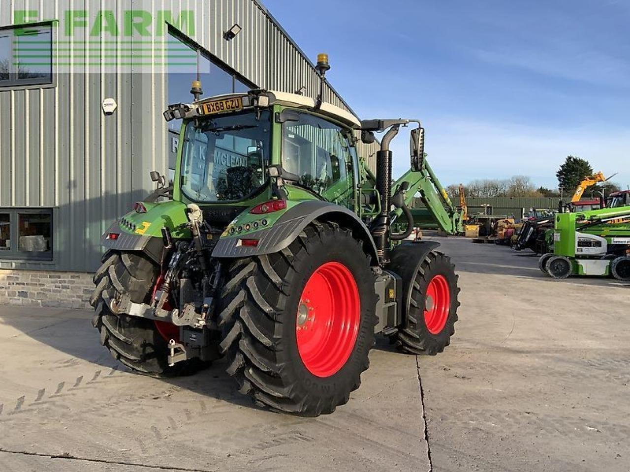 Traktor tip Fendt 516 profi plus tractor (st21586), Gebrauchtmaschine in SHAFTESBURY (Poză 3)