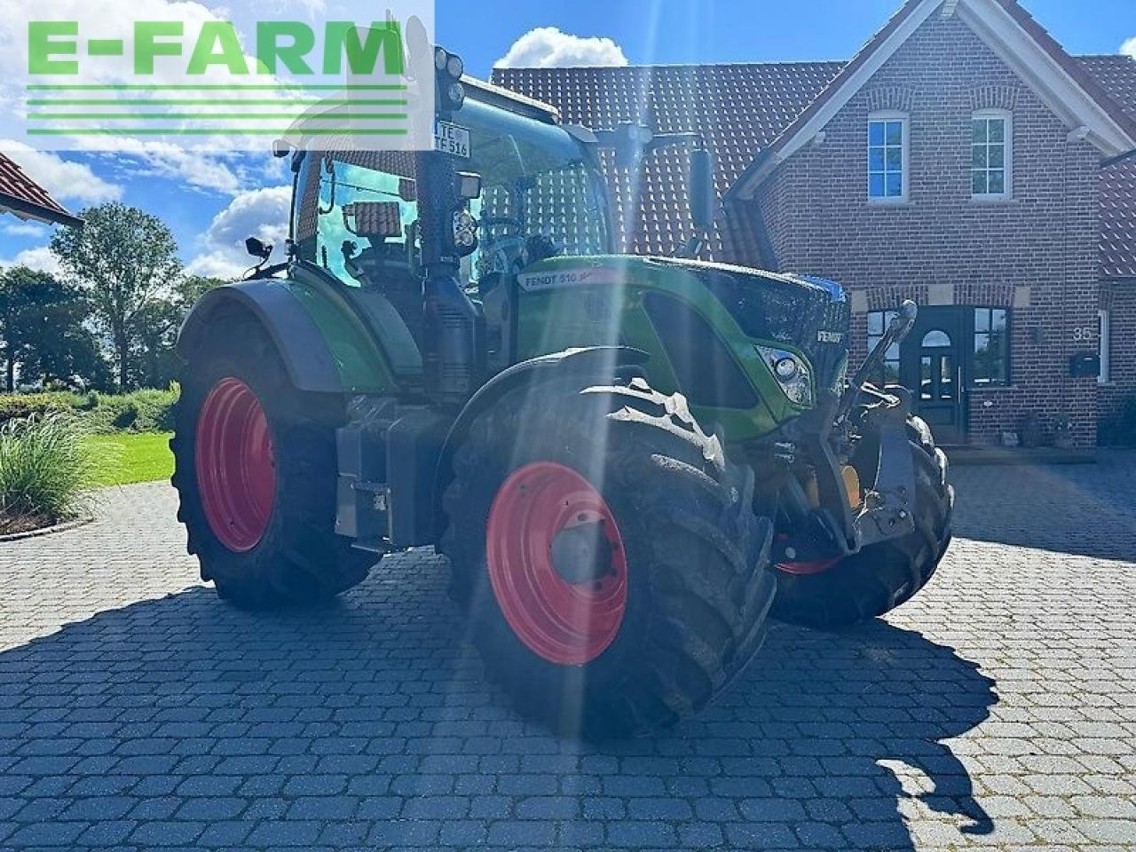 Traktor typu Fendt 516 s4 profi plus, Gebrauchtmaschine w NORDWALDE (Zdjęcie 3)