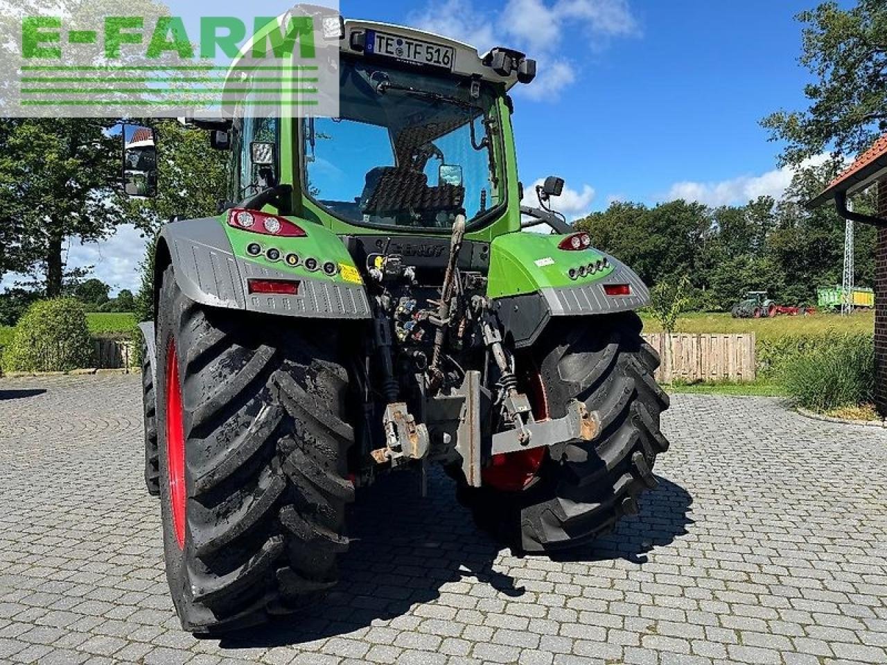 Traktor typu Fendt 516 s4 profi plus, Gebrauchtmaschine w NORDWALDE (Zdjęcie 4)