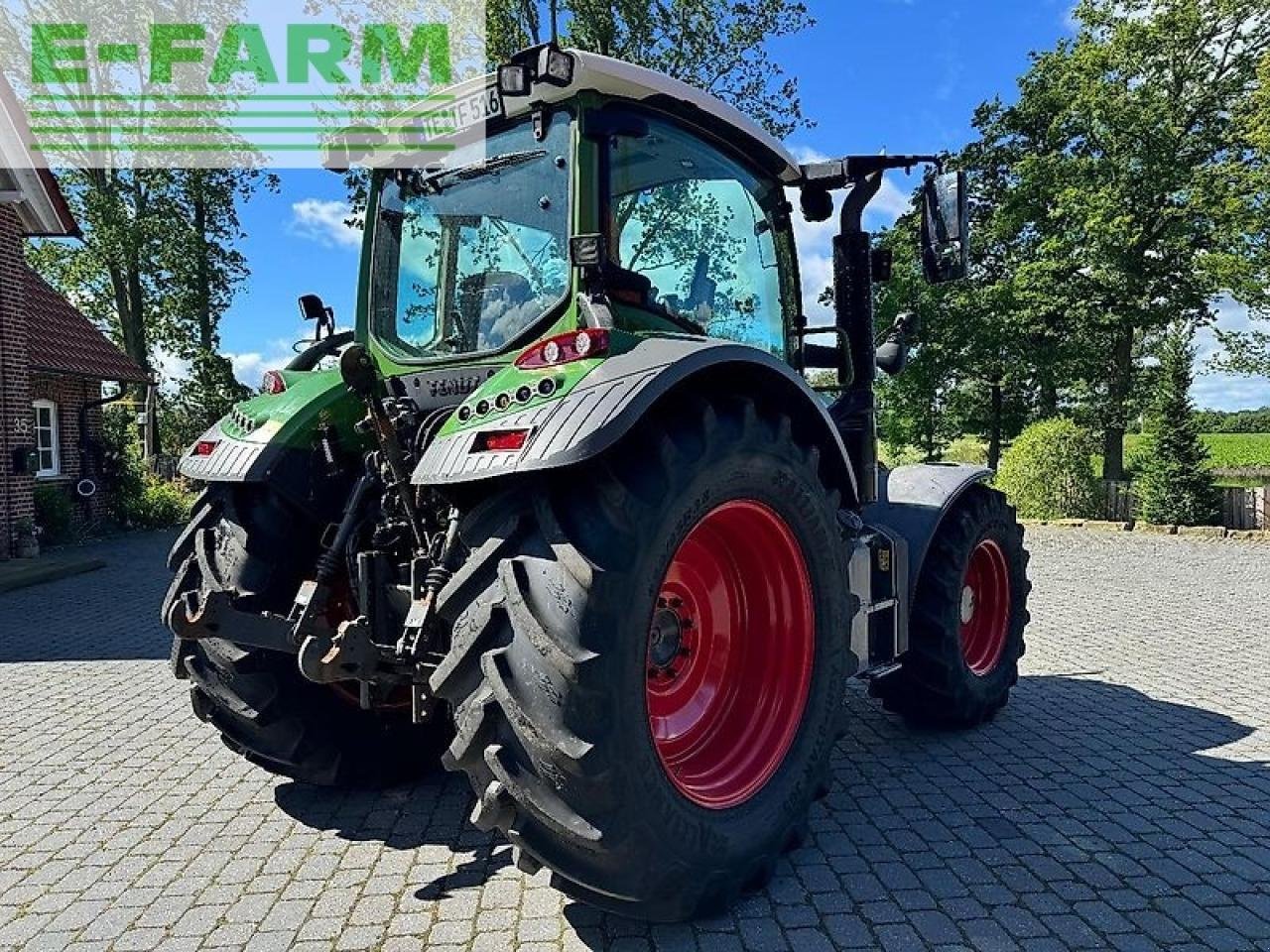 Traktor типа Fendt 516 s4 profi plus, Gebrauchtmaschine в NORDWALDE (Фотография 5)