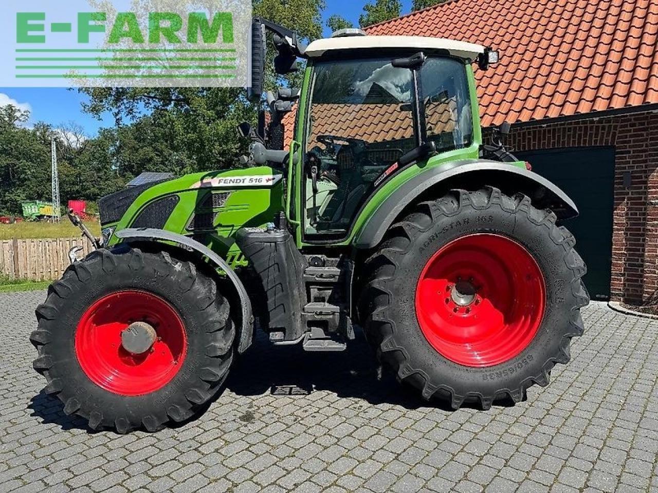 Traktor typu Fendt 516 s4 profi plus, Gebrauchtmaschine w NORDWALDE (Zdjęcie 8)