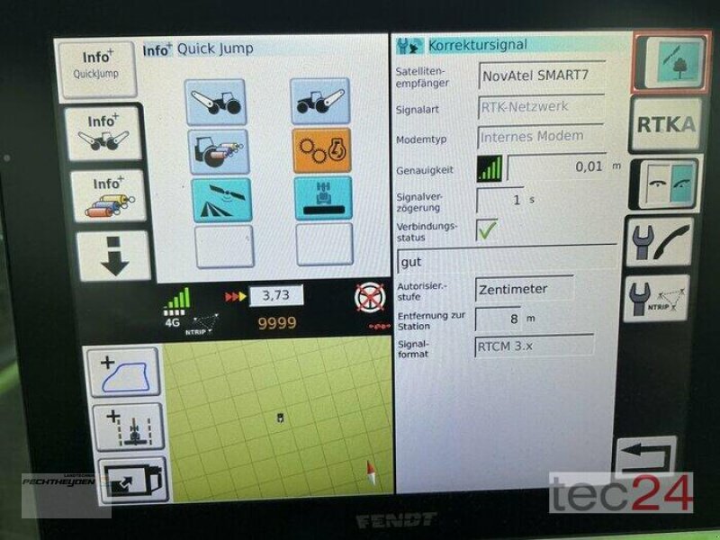 Traktor Türe ait Fendt 516 S4 , Profi Plus, Gebrauchtmaschine içinde Rees (resim 10)