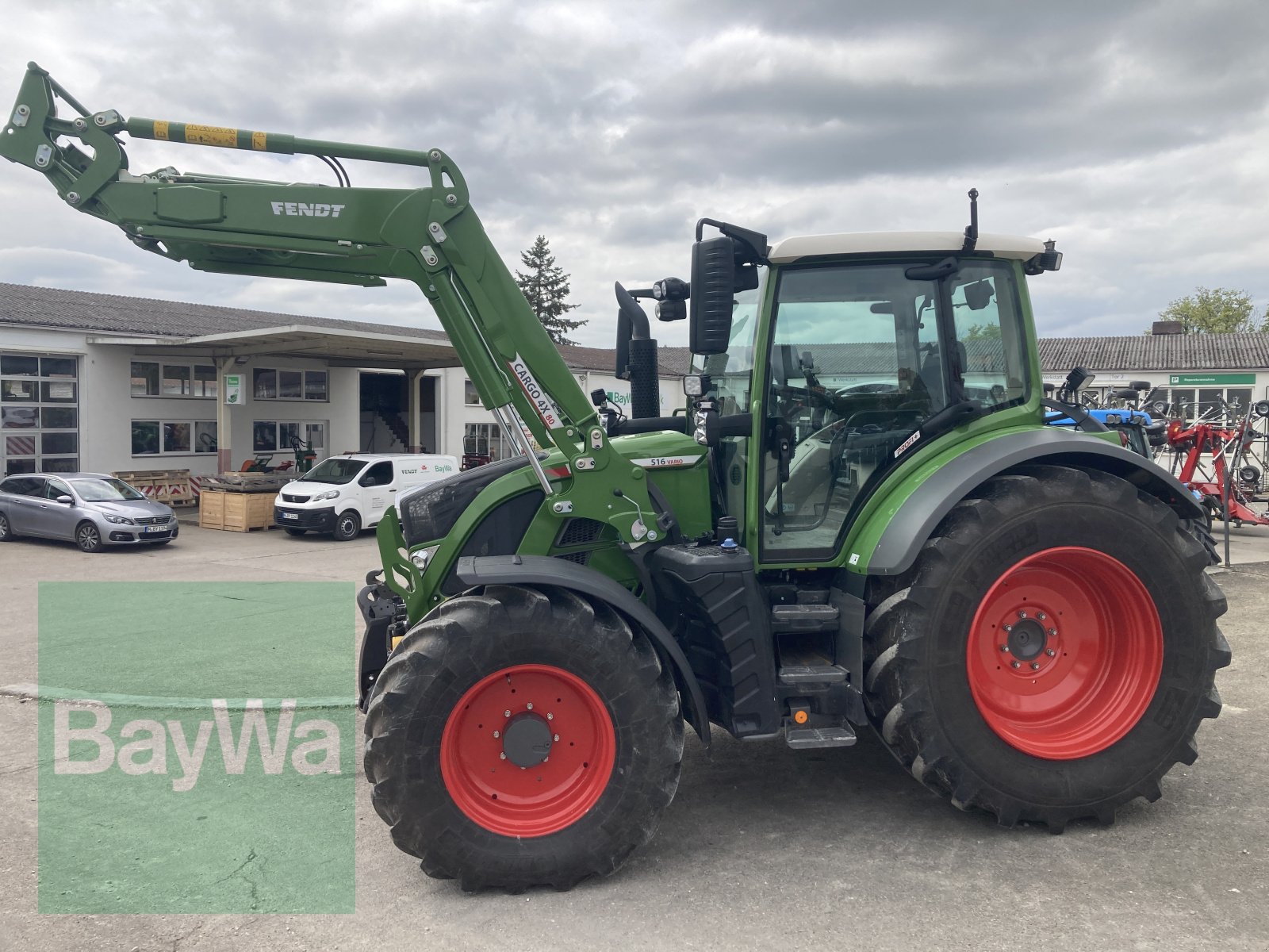 Traktor del tipo Fendt 516 Vario Gen3 ProfiPlus RTK + Cargo 4X80, Gebrauchtmaschine en Dinkelsbühl (Imagen 4)