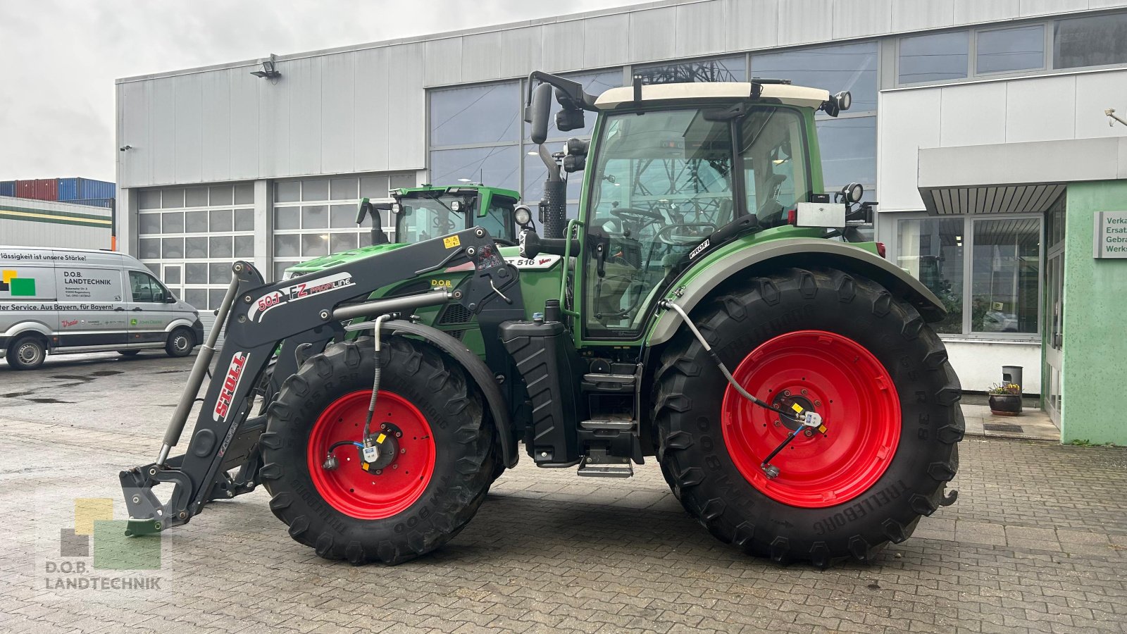 Traktor typu Fendt 516 Vario Lenksystemvorbereitung, Gebrauchtmaschine v Regensburg (Obrázok 5)