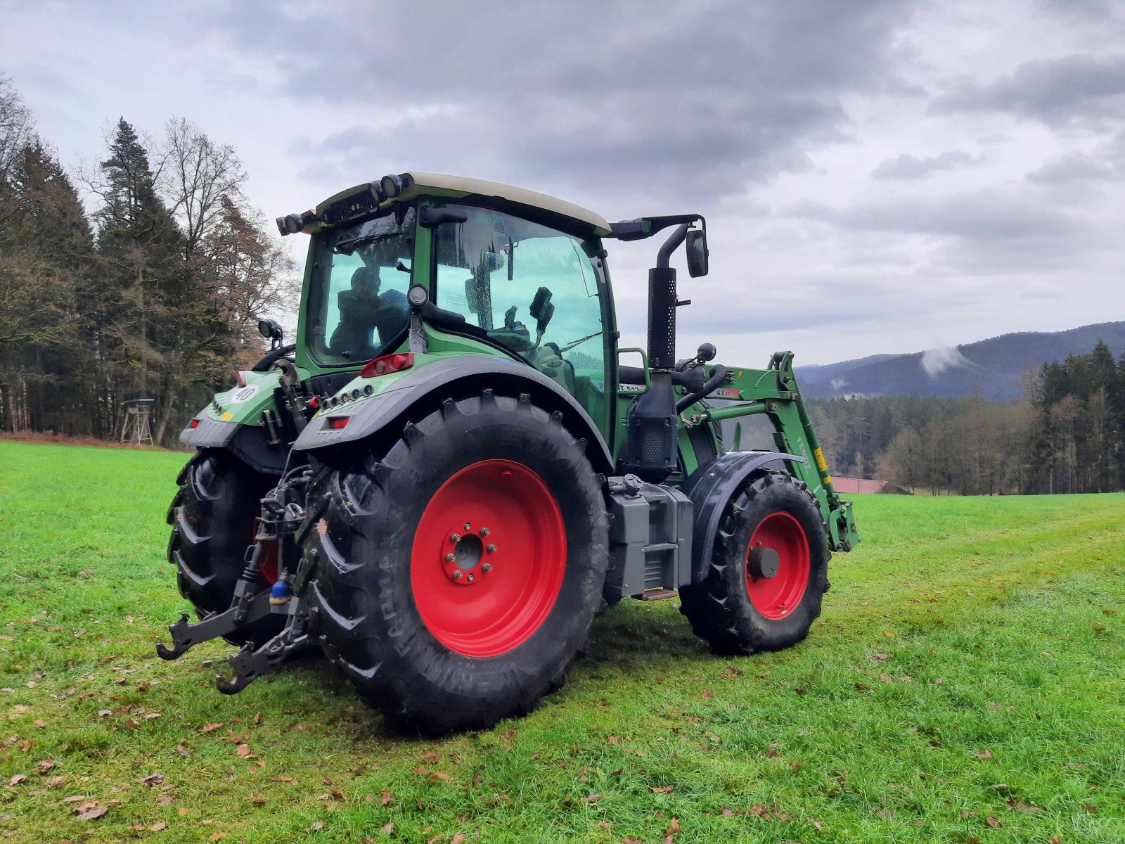 Traktor Türe ait Fendt 516 Vario Power, Gebrauchtmaschine içinde Böbrach (resim 4)