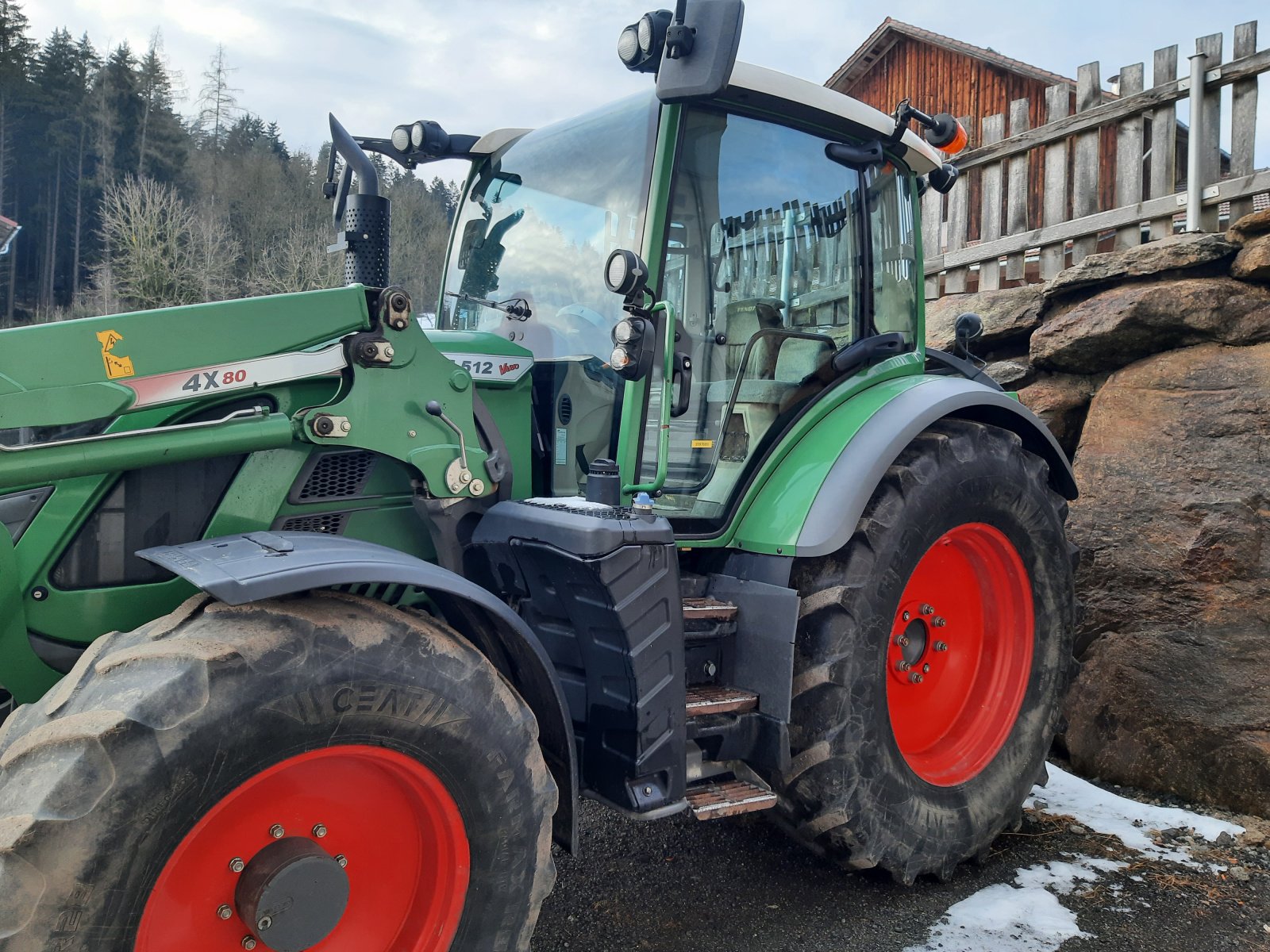 Traktor Türe ait Fendt 516 Vario Power, Gebrauchtmaschine içinde Böbrach (resim 13)