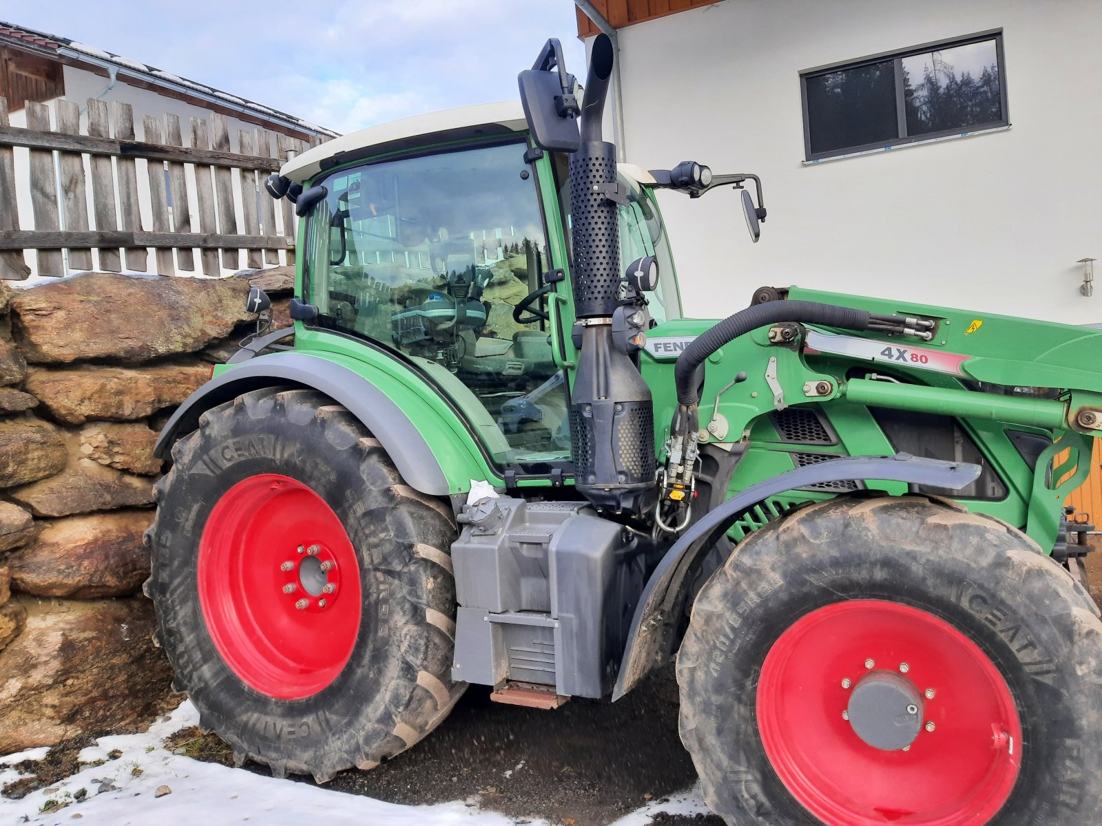 Traktor Türe ait Fendt 516 Vario Power, Gebrauchtmaschine içinde Böbrach (resim 14)